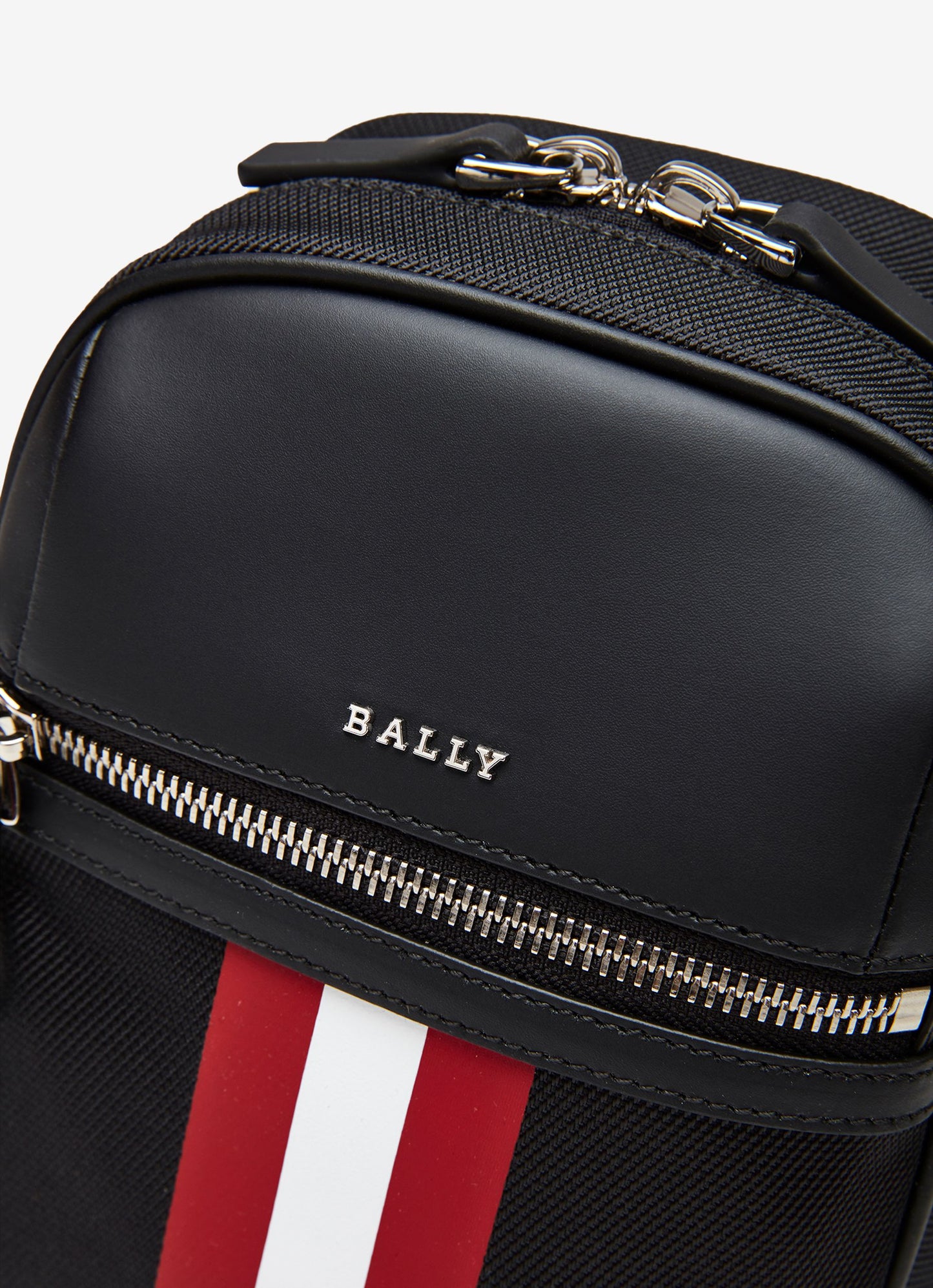 Sling Bag in Black Canvas