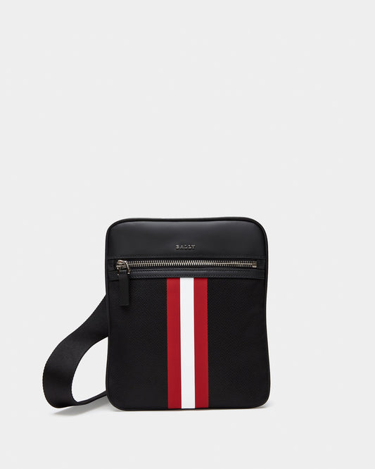 Men's Black Crossbody Bag