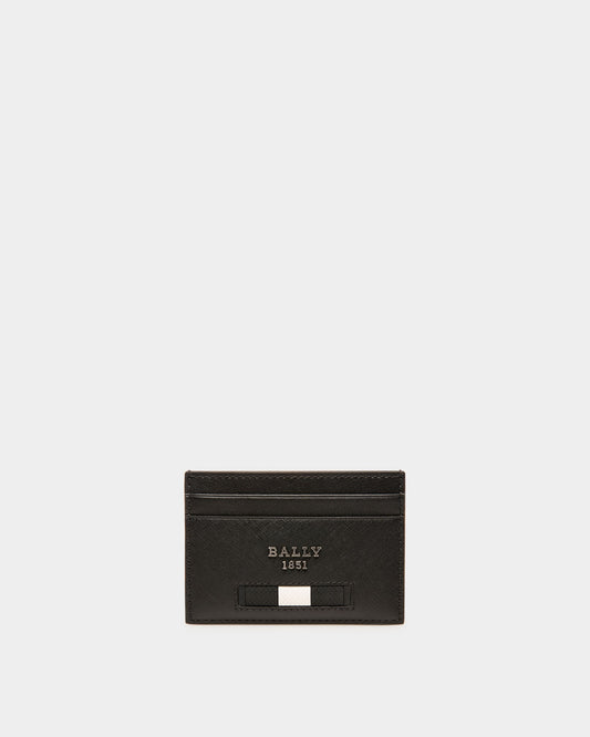 Bhar Leather Card Holder In Black