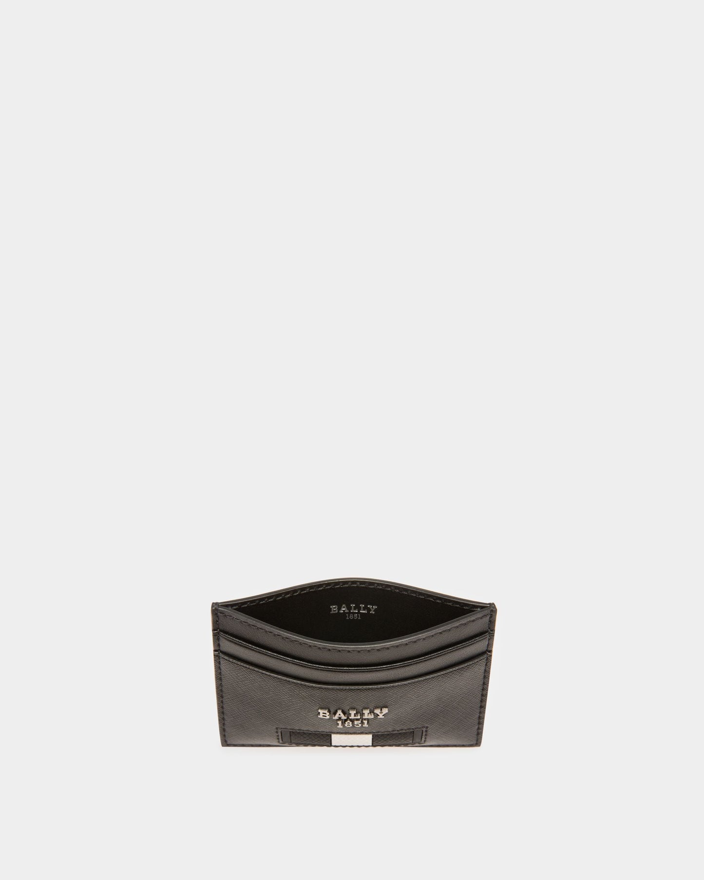 Bhar Leather Card Holder In Black