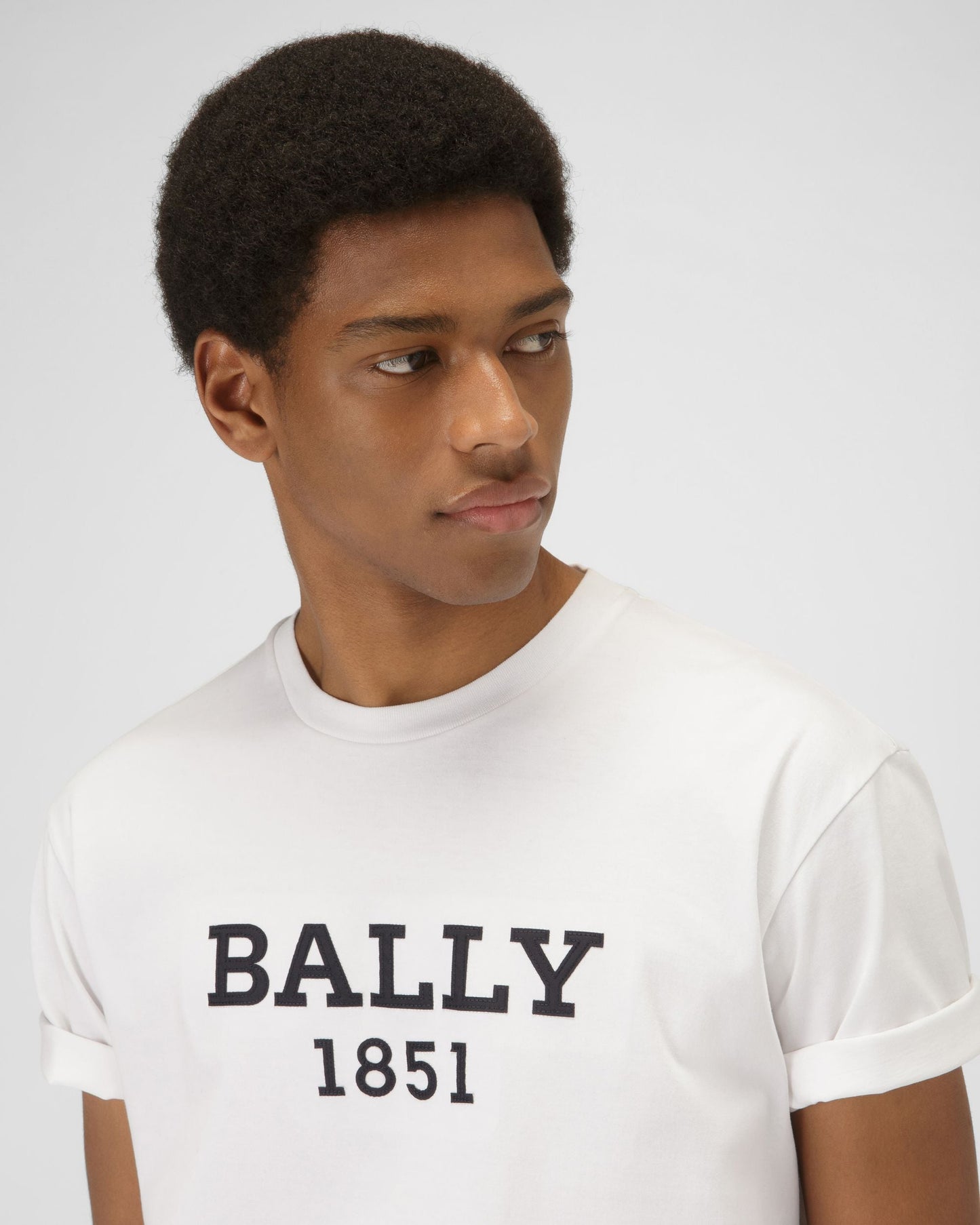 Cotton T-Shirt In White