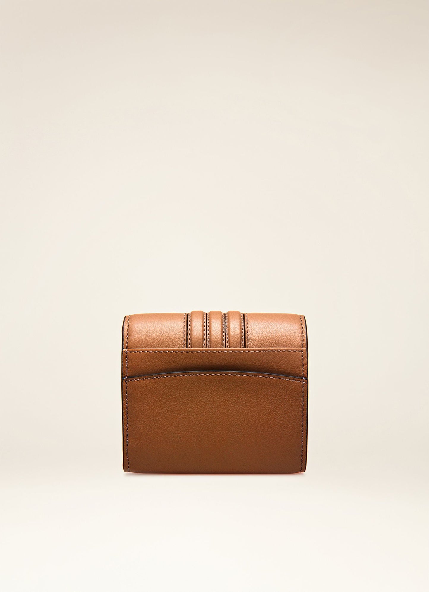 B-Chain Wallet in Brown Leather