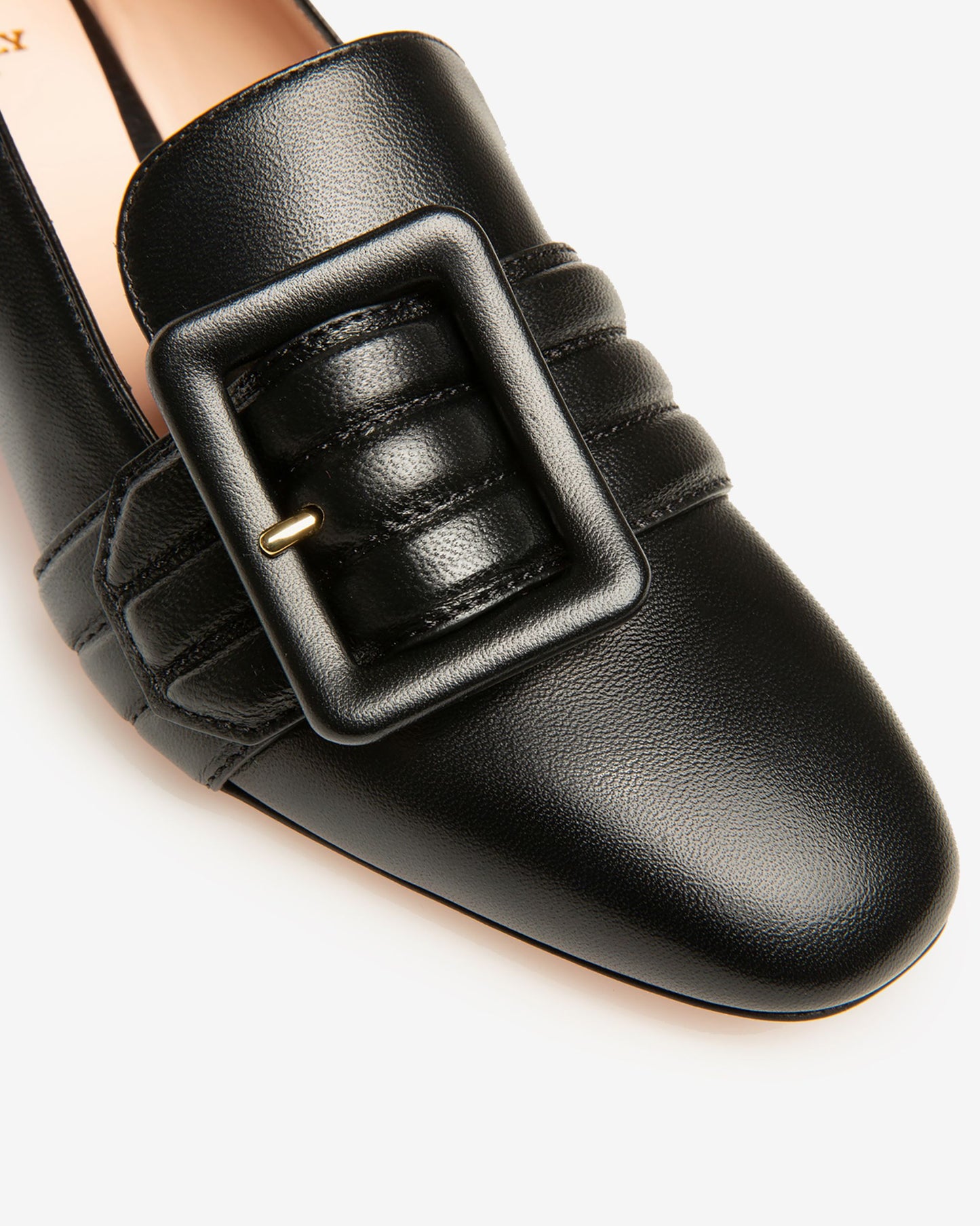 Janelle Leather Loafers In Black