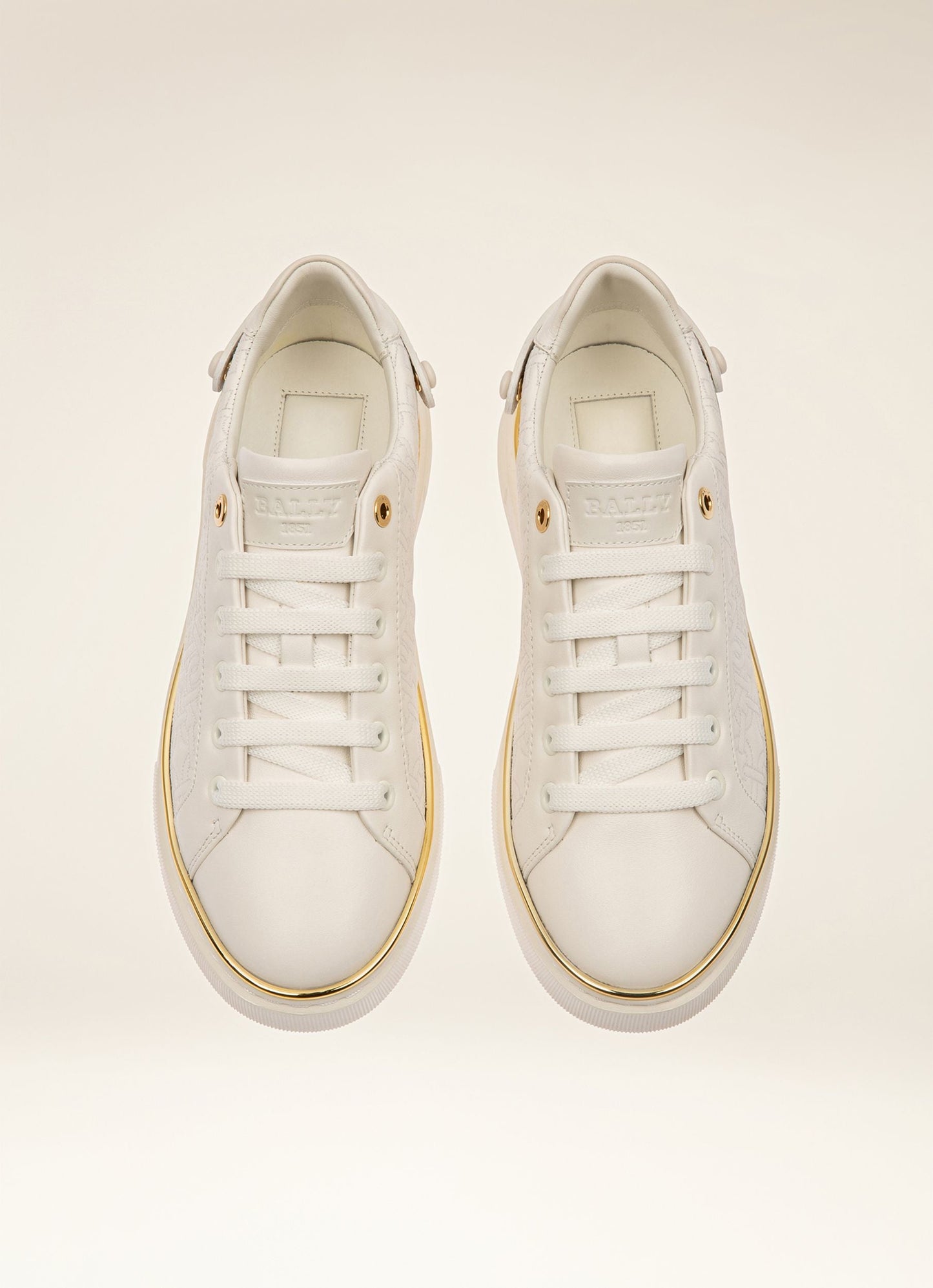 Malya Leather Sneakers In White