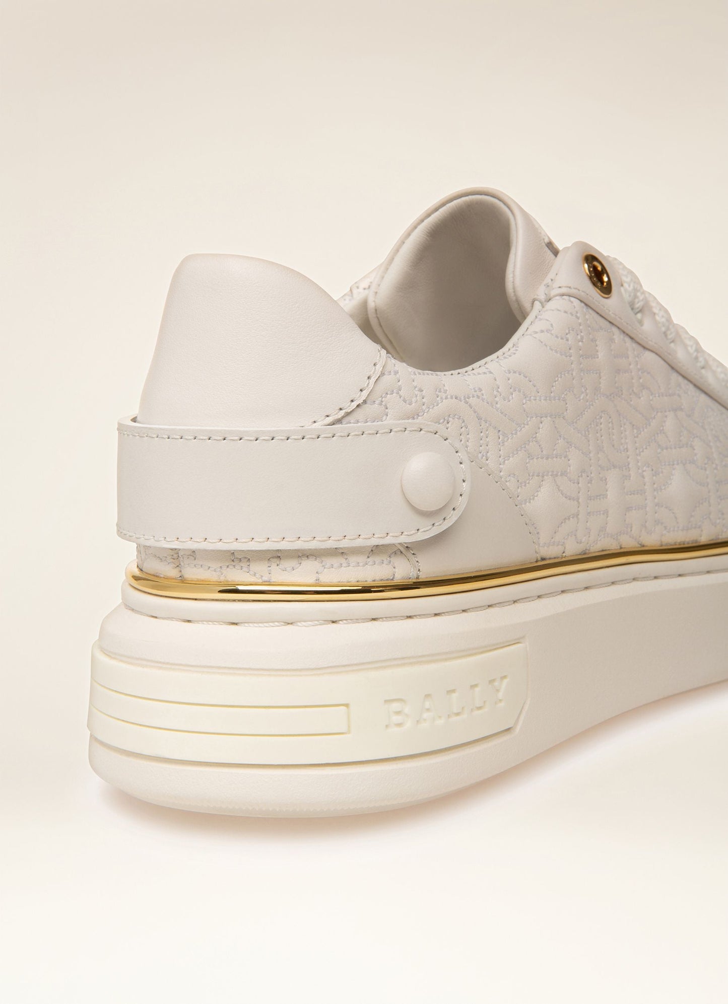 Malya Leather Sneakers In White