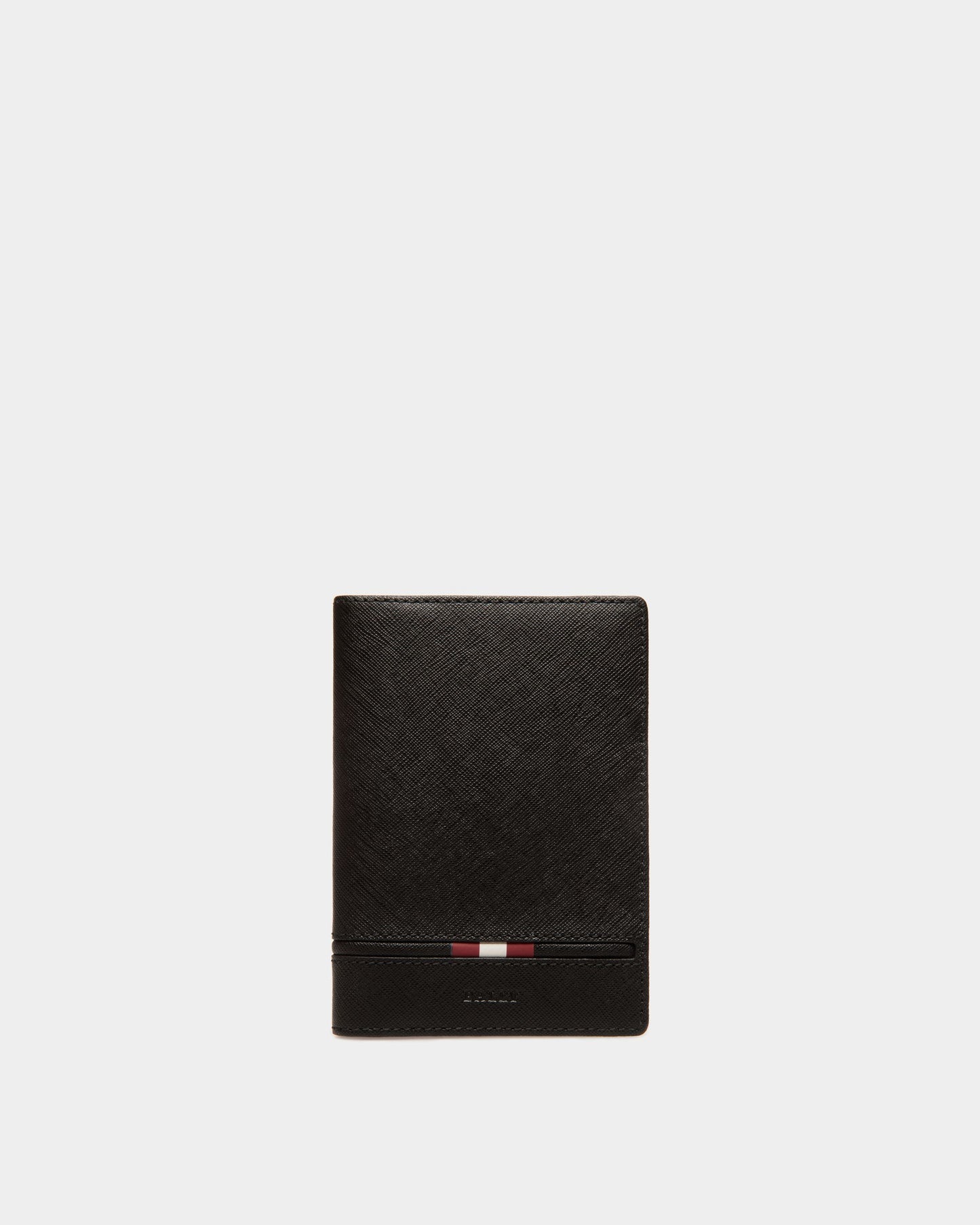Wallet in Black Embossed Leather