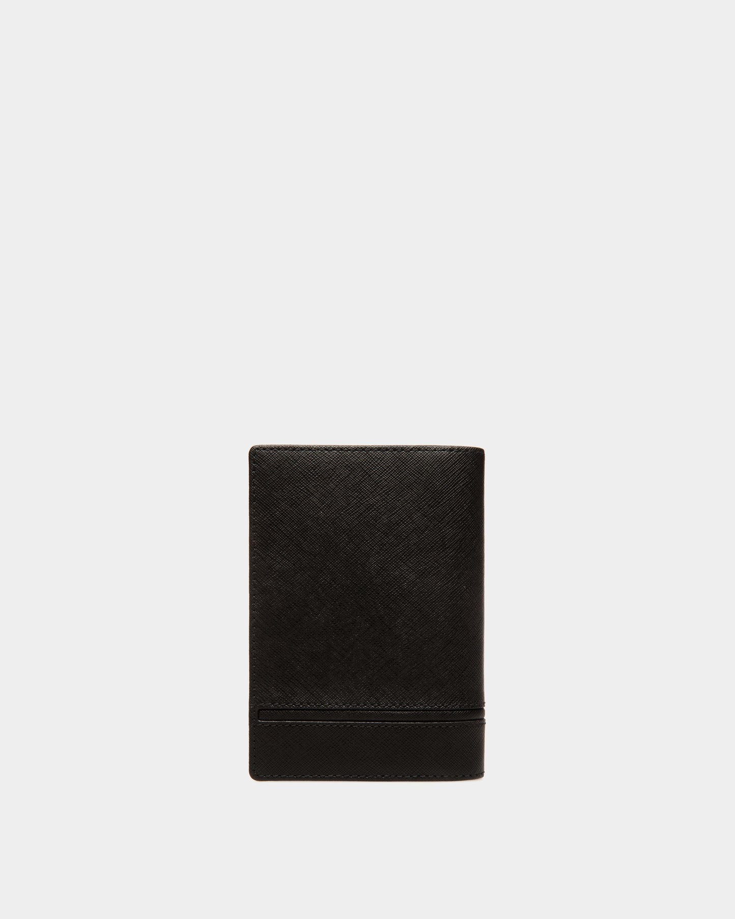 Wallet in Black Embossed Leather
