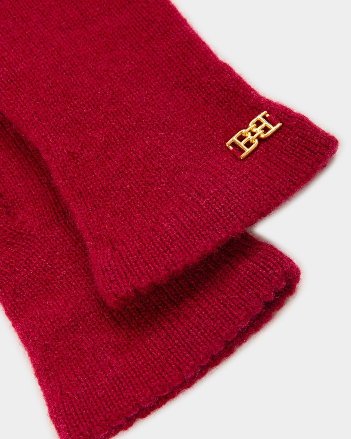 Cashmere Accessory Set In Heritage Red