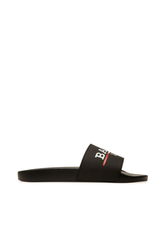 Slide Sandal in Black
