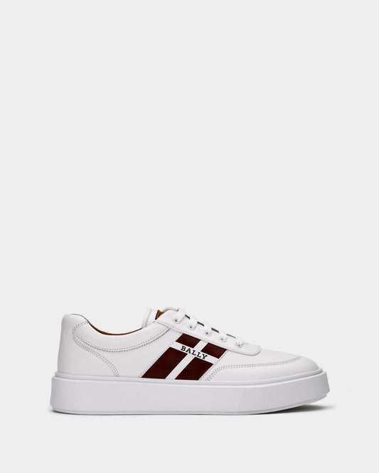 Sneaker in White Leather