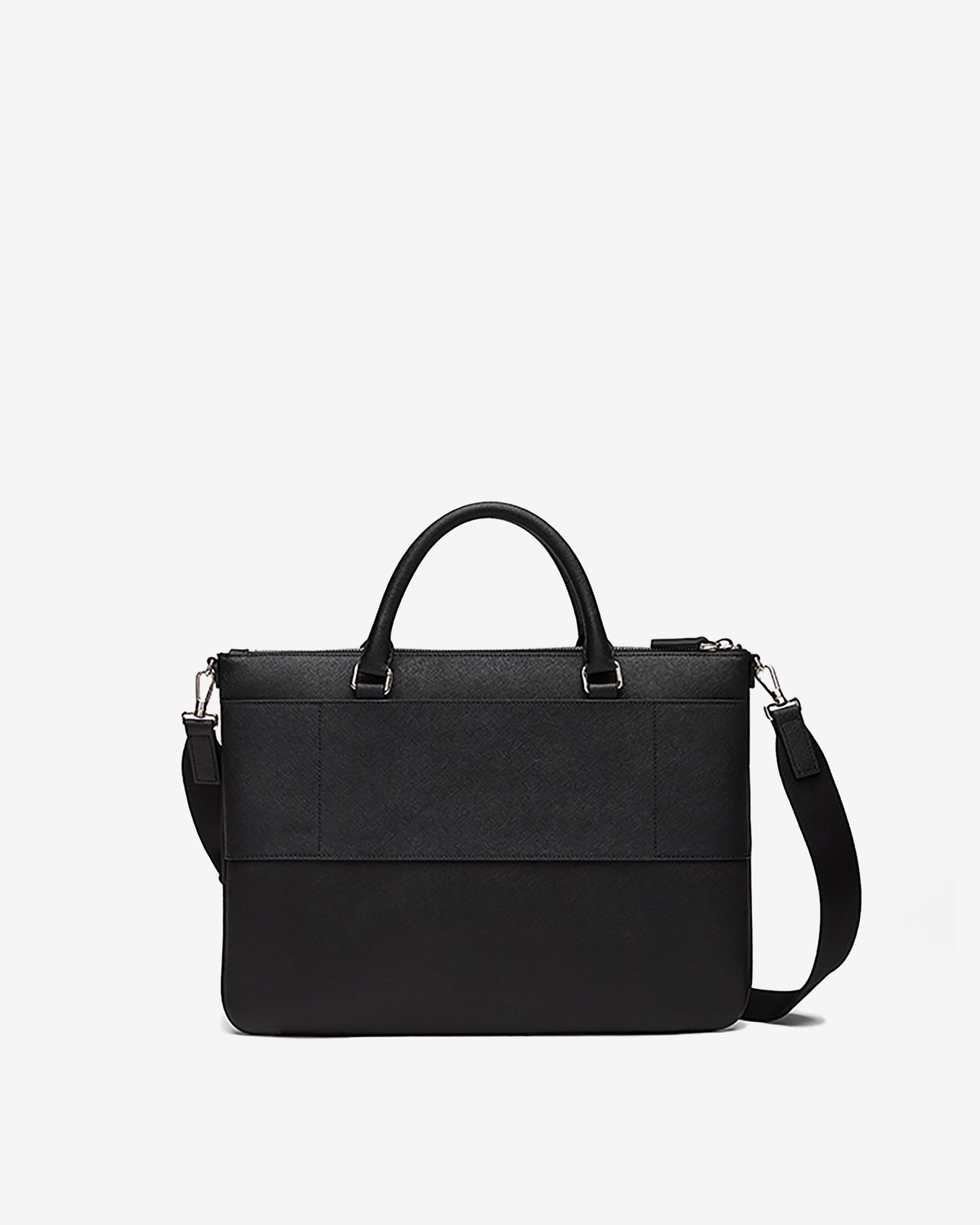 Men's Black Briefcase Computer Bag