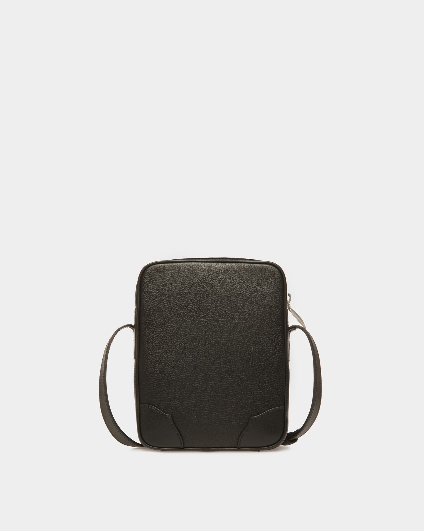 Bord Cross | Men's Crossbody | Black Leather | Bally | Still Life Back