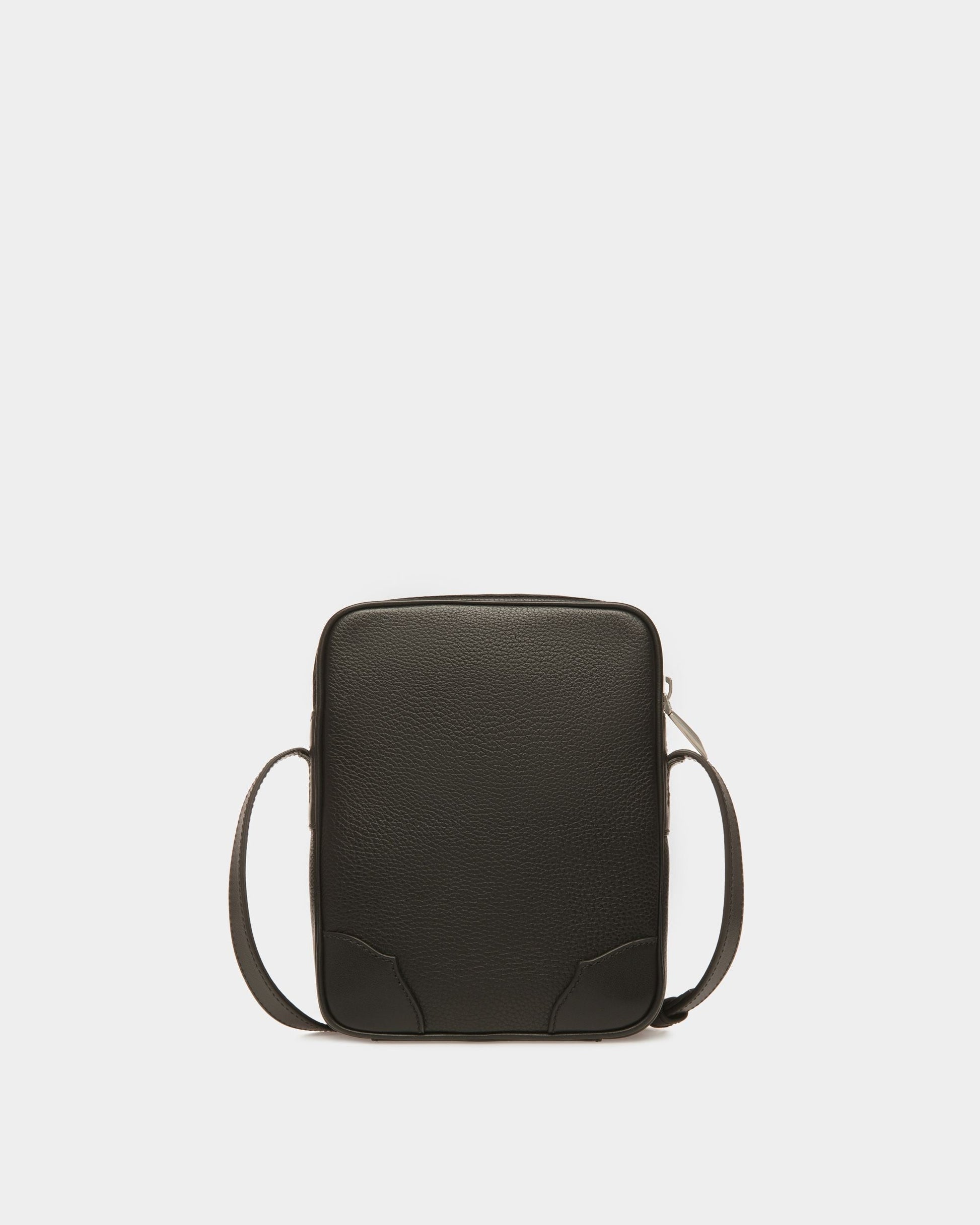 Bord Cross | Men's Crossbody | Black Leather | Bally | Still Life Back