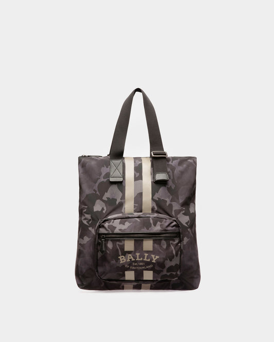 Fallie Nylon Tote In Black