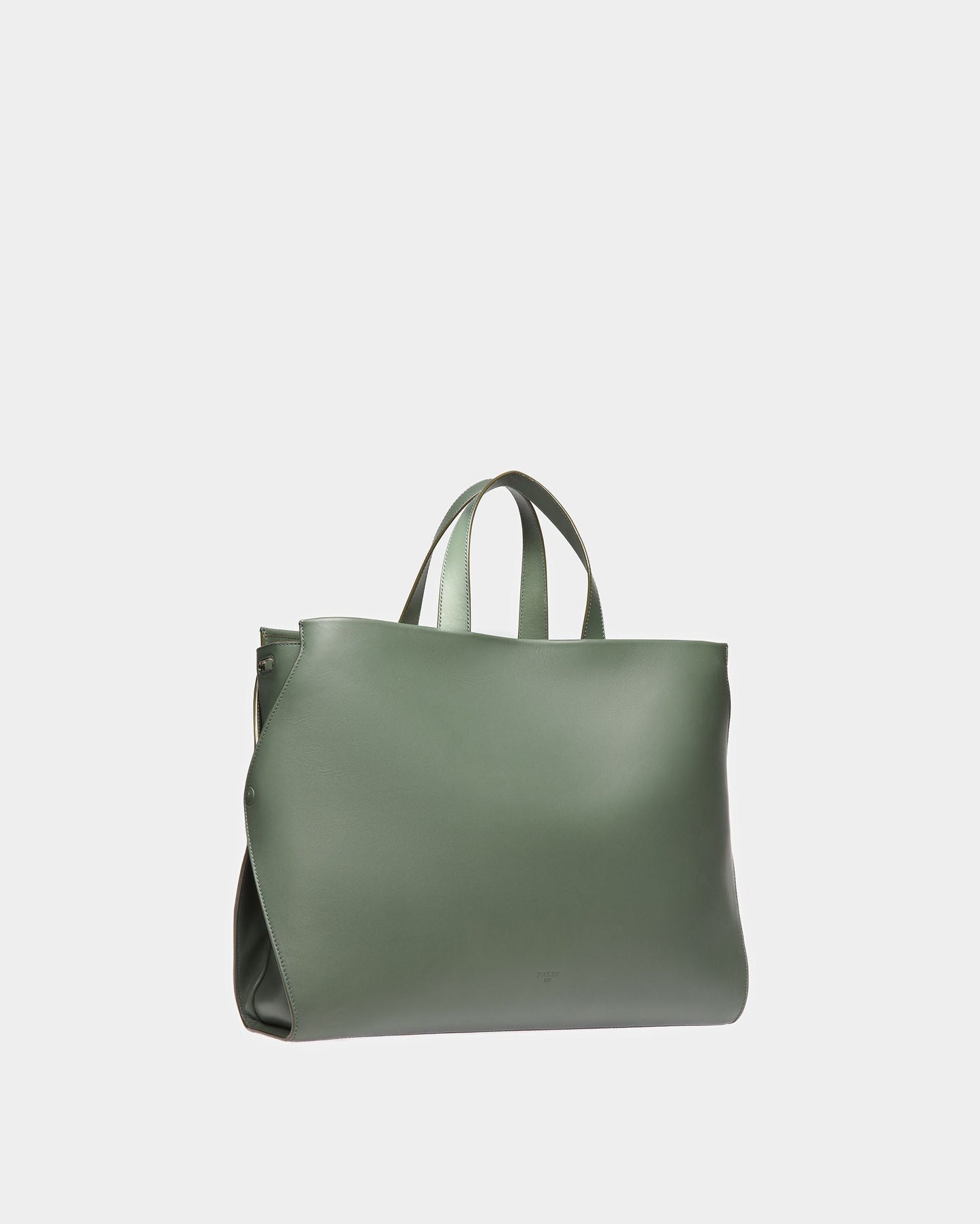 Arbona Leather Tote In Sage
