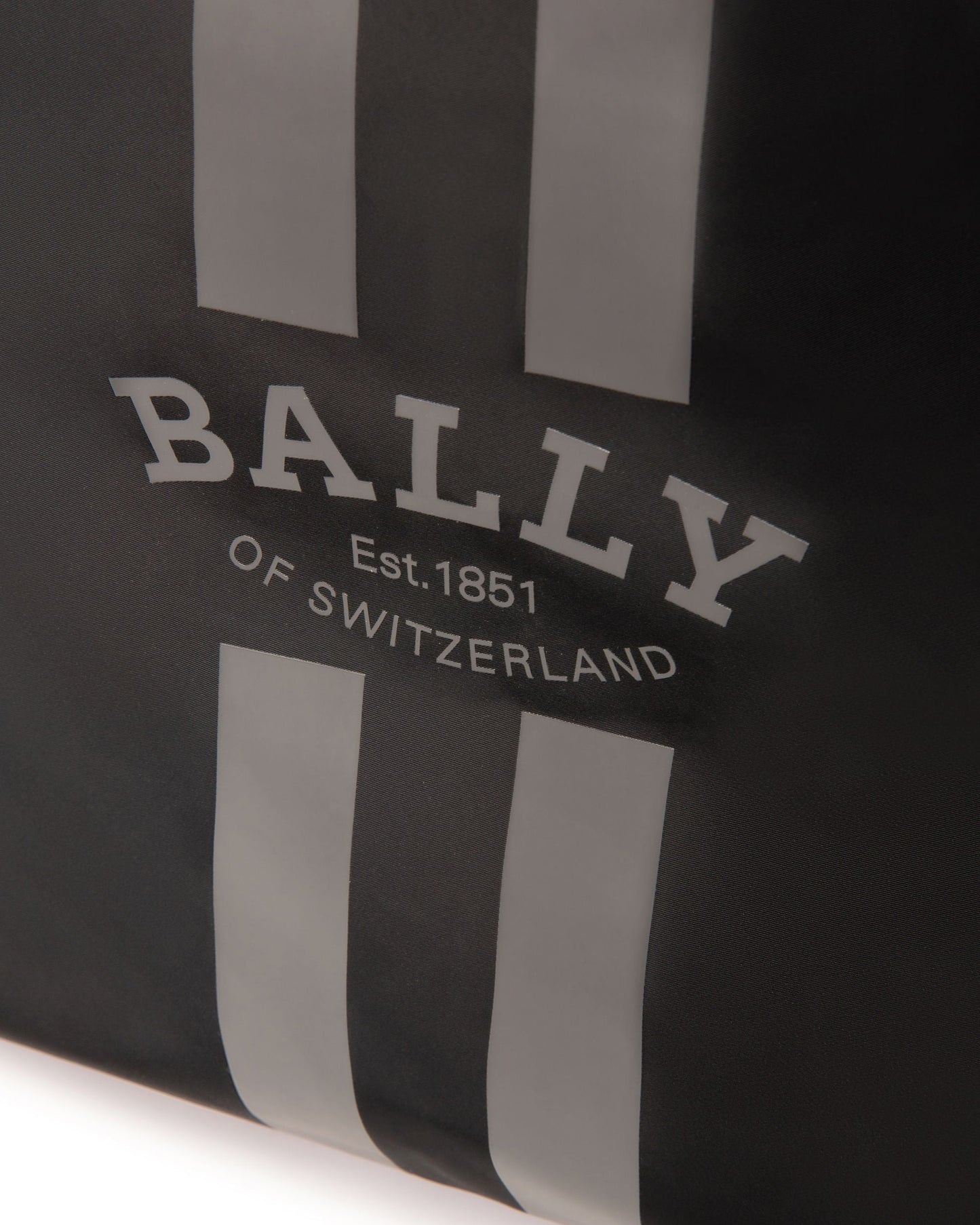Bally Escape Packable Backpack in Black Nylon