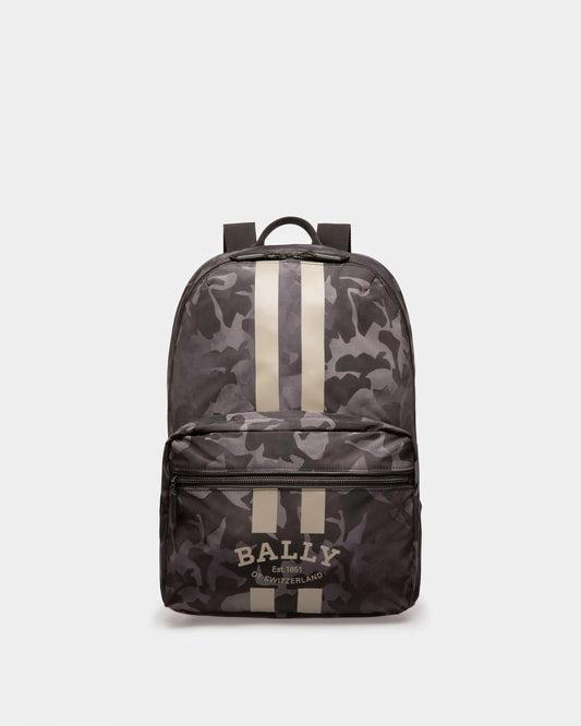 Fixie Nylon Backpack In Black