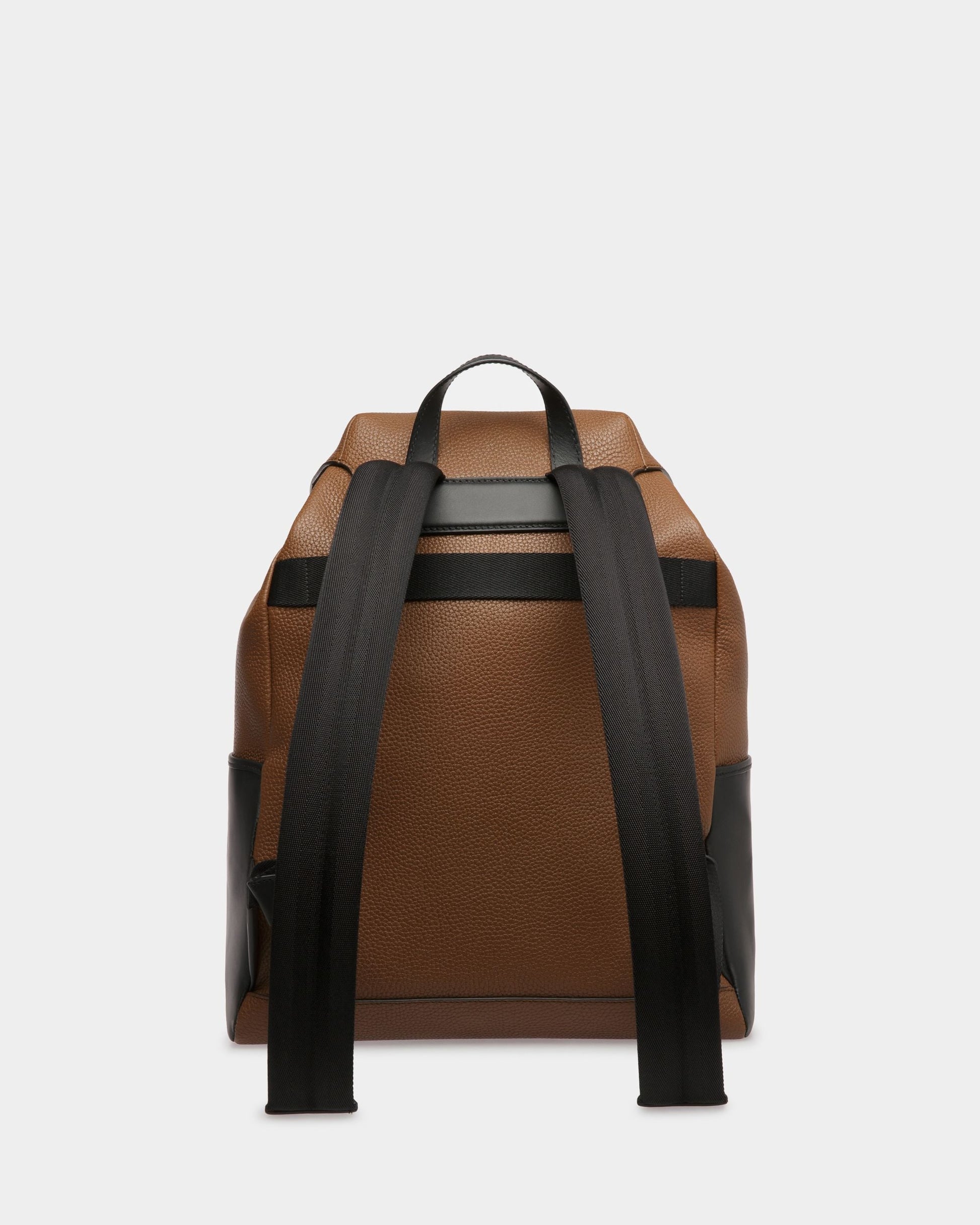 Slim | Men's Backpack | Brown Leather | Bally | Still Life Back