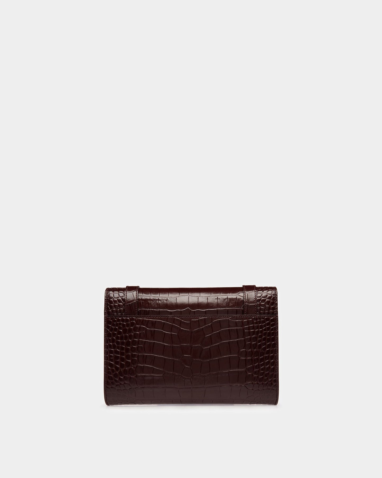 Oxford Clutch In Crocodile Embossed