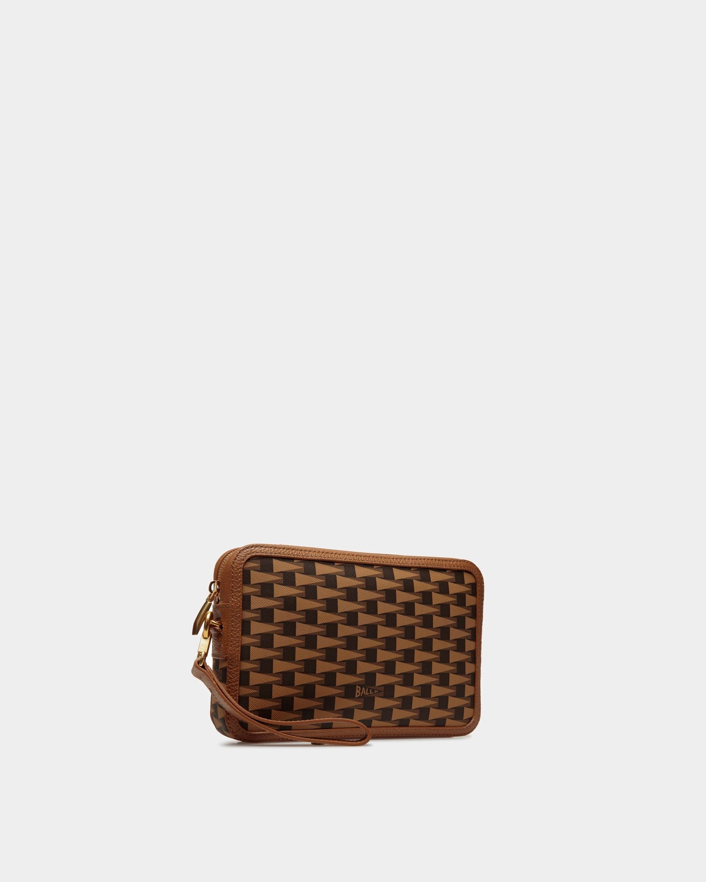 Pochett | Men's Clutch | Desert TPU | Bally | Still Life 3/4 Front