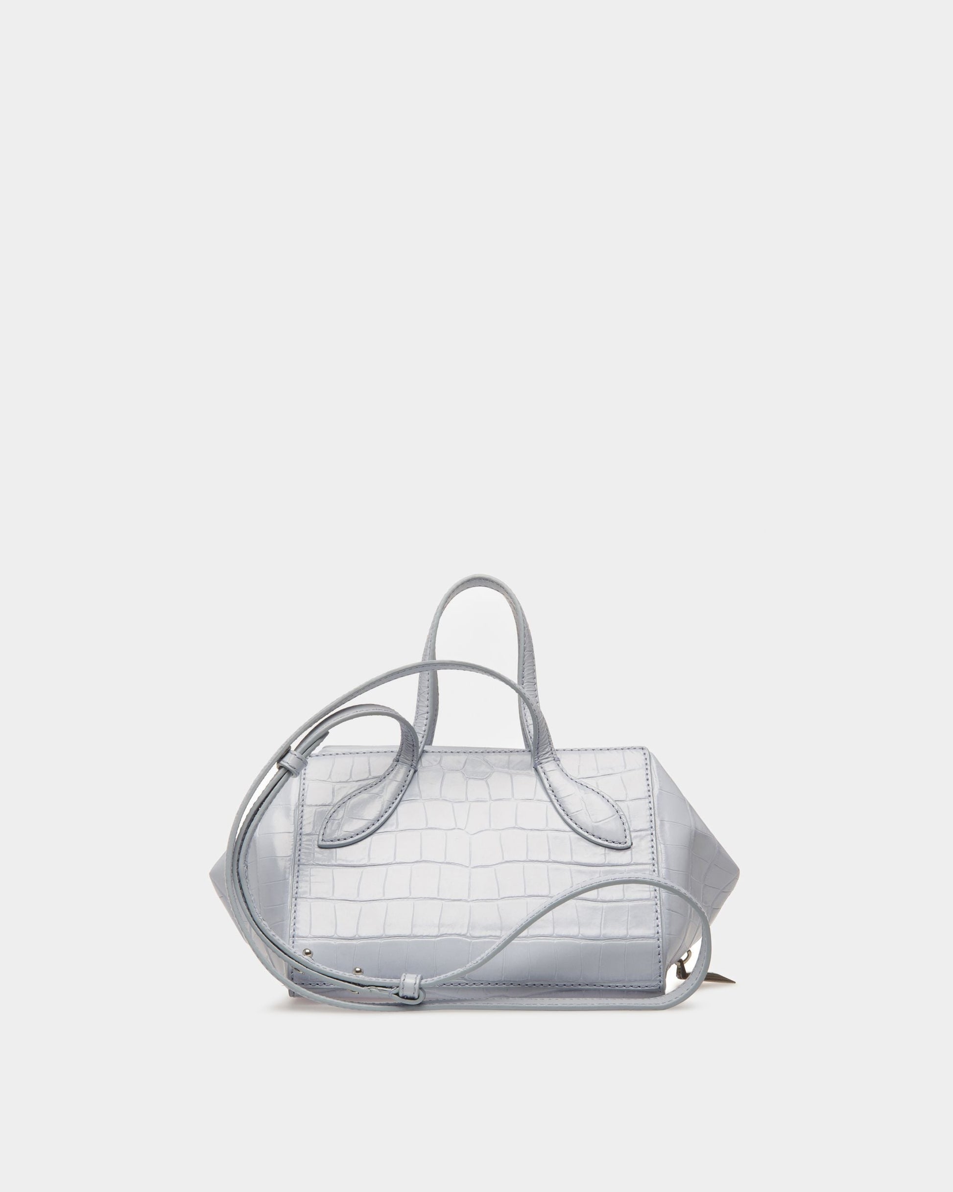 Space XS | Men's Crossbody Bag | Light Poolside Leather | Bally | Still Life Back