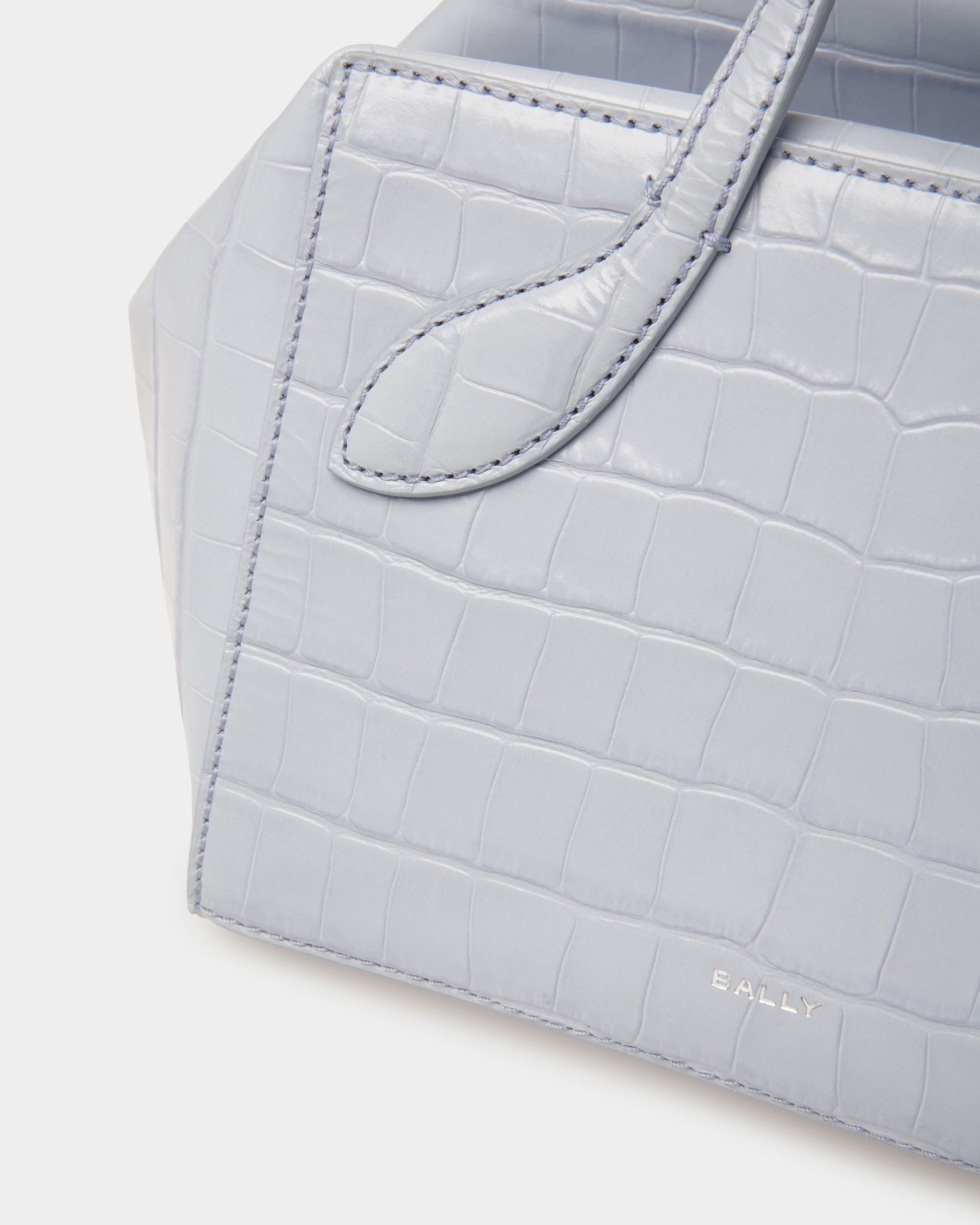 Space XS | Men's Crossbody Bag | Light Poolside Leather | Bally | Still Life Detail