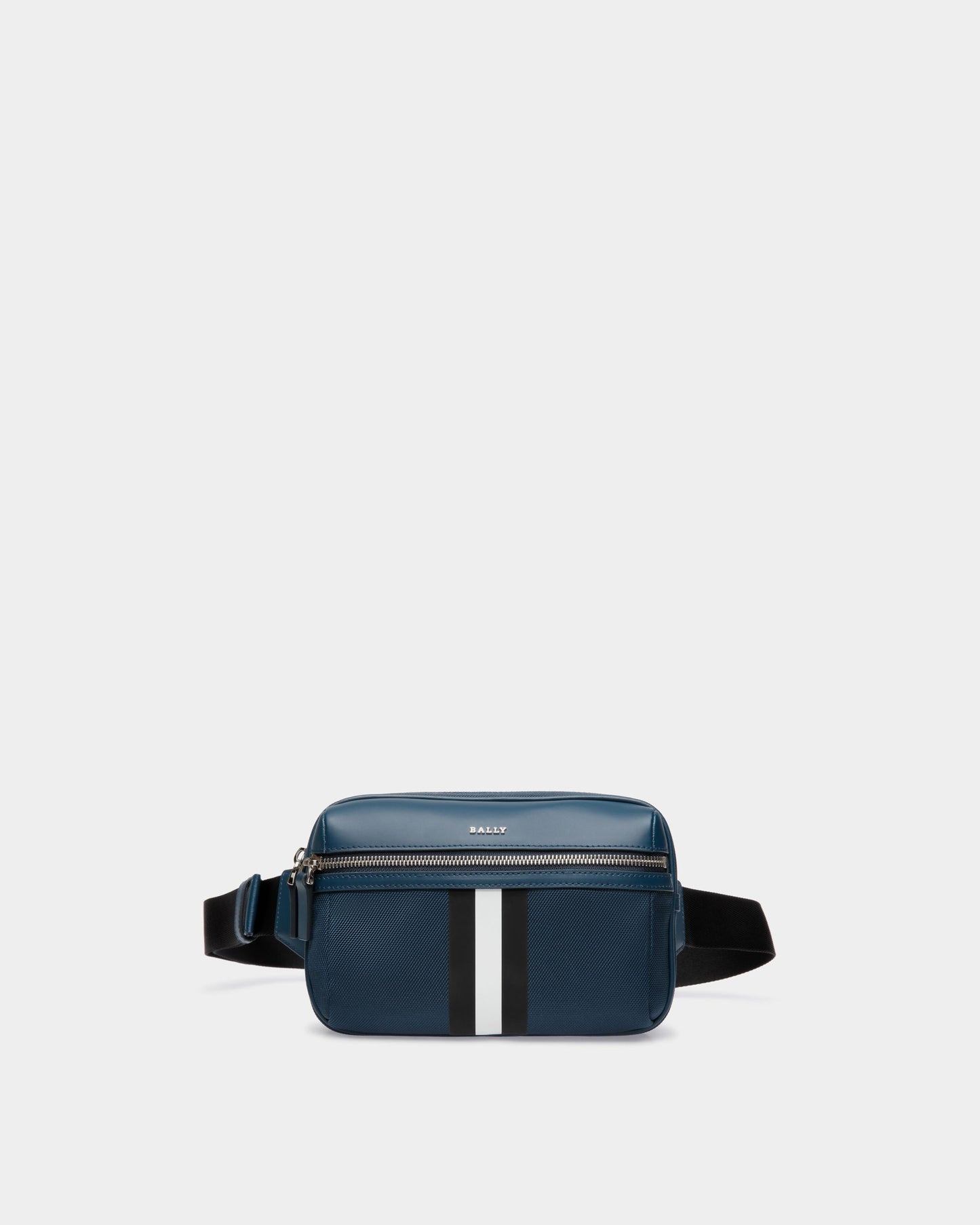 Belt Bag in Blue Fabric