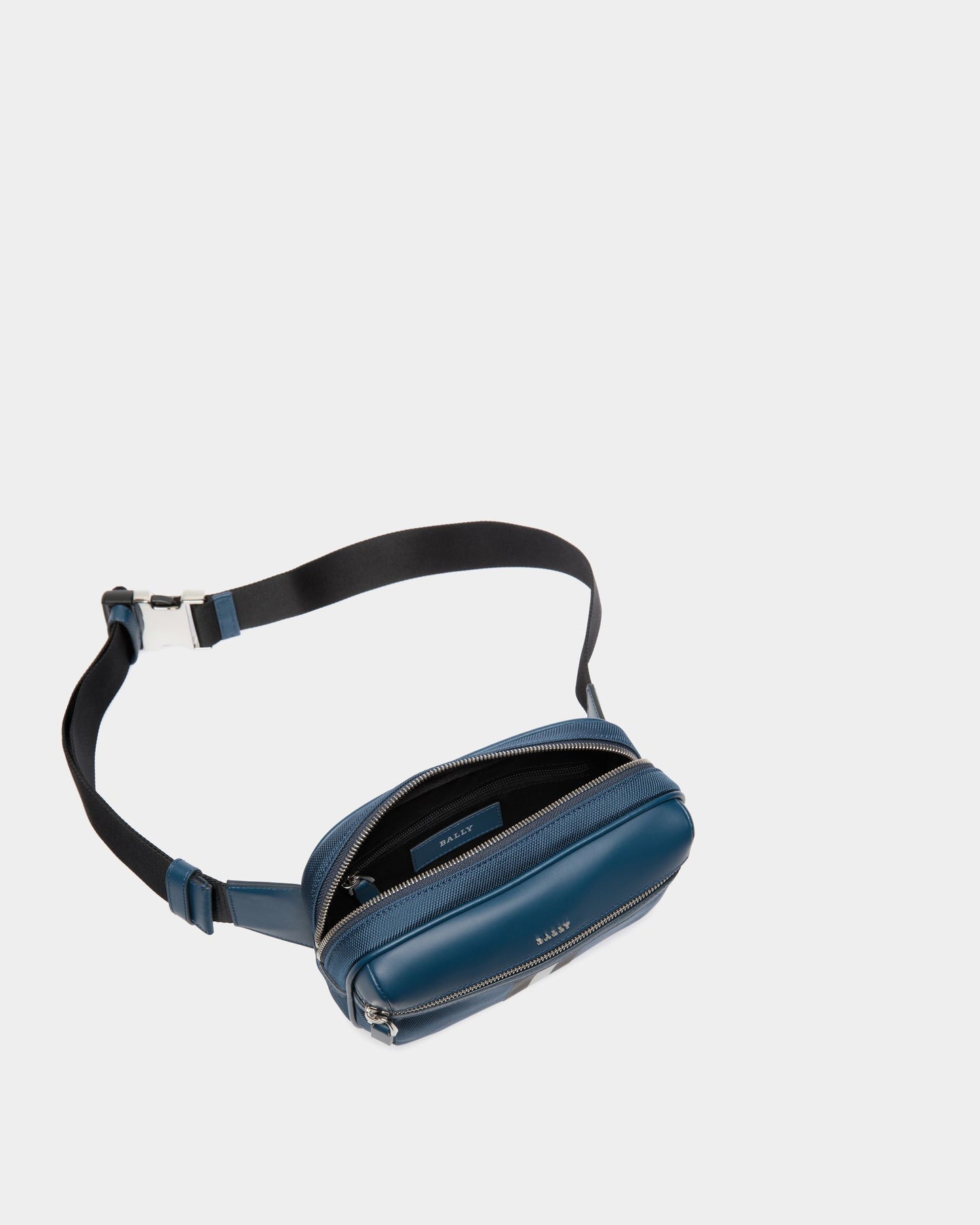 Belt Bag in Blue Fabric