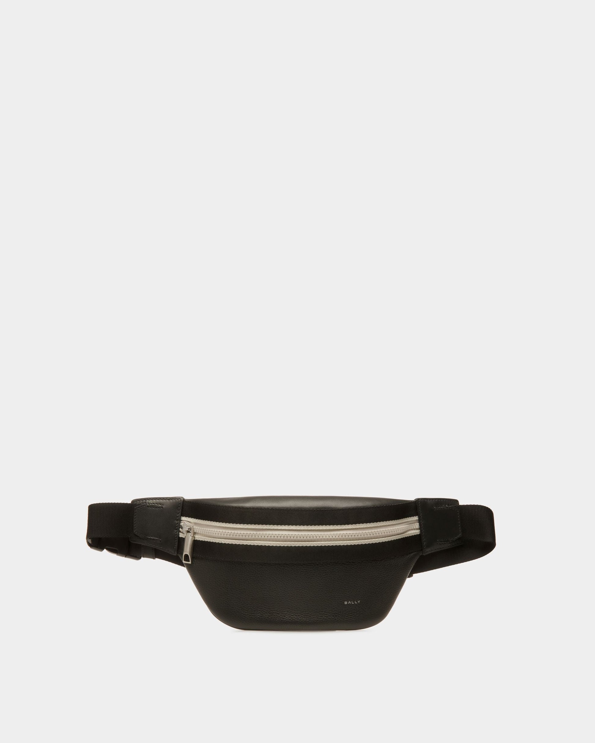 Bord Bum | Men's Shoulder Bags | Black Leather | Bally | Still Life Front