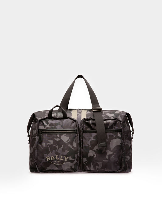 Fesder Nylon Weekender Bag In Black