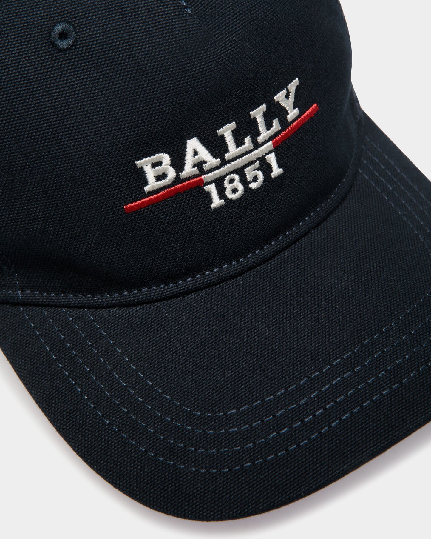 Baseball Cap in Blue Cotton