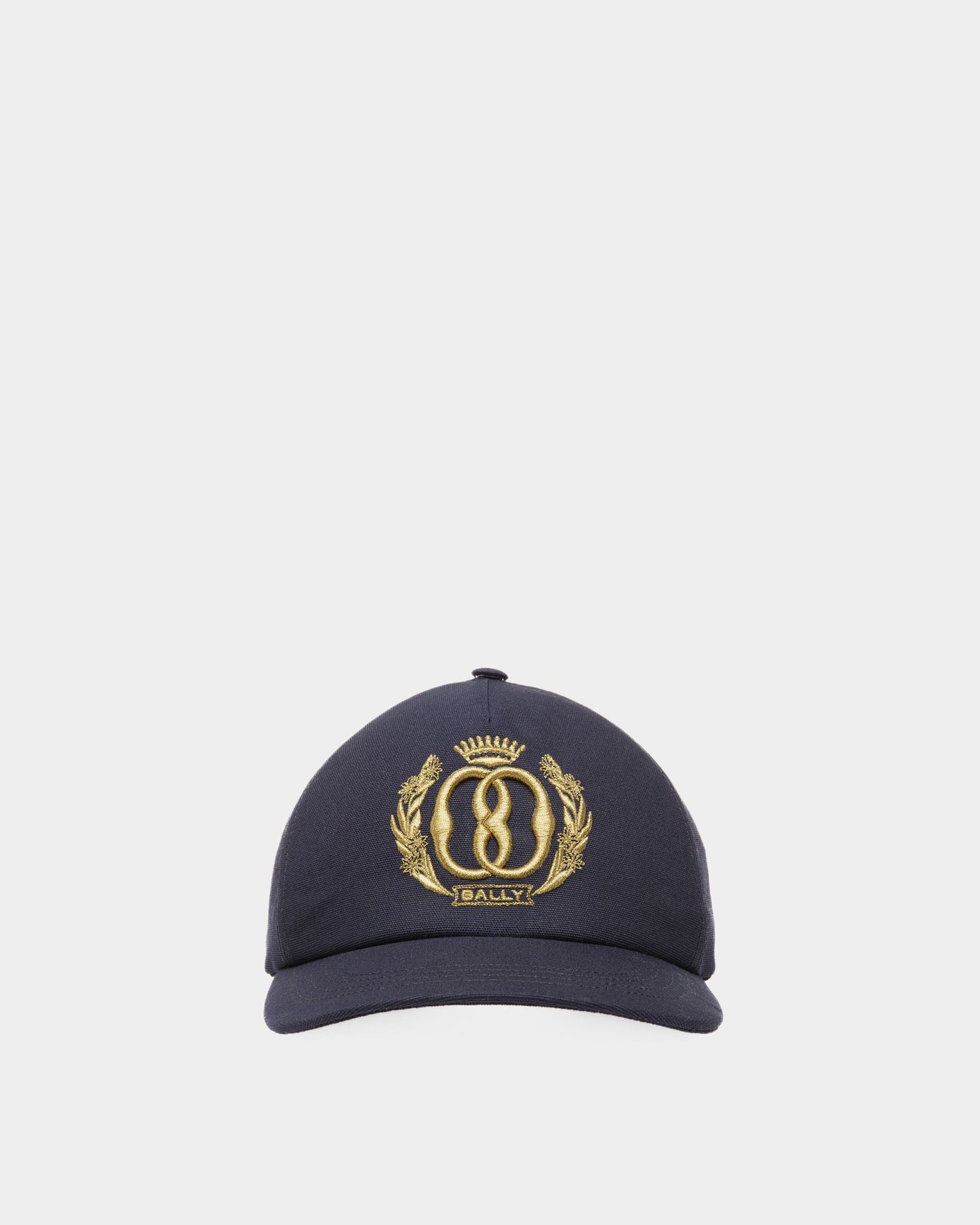 Emblem Baseball Hat In Midnight Cotton