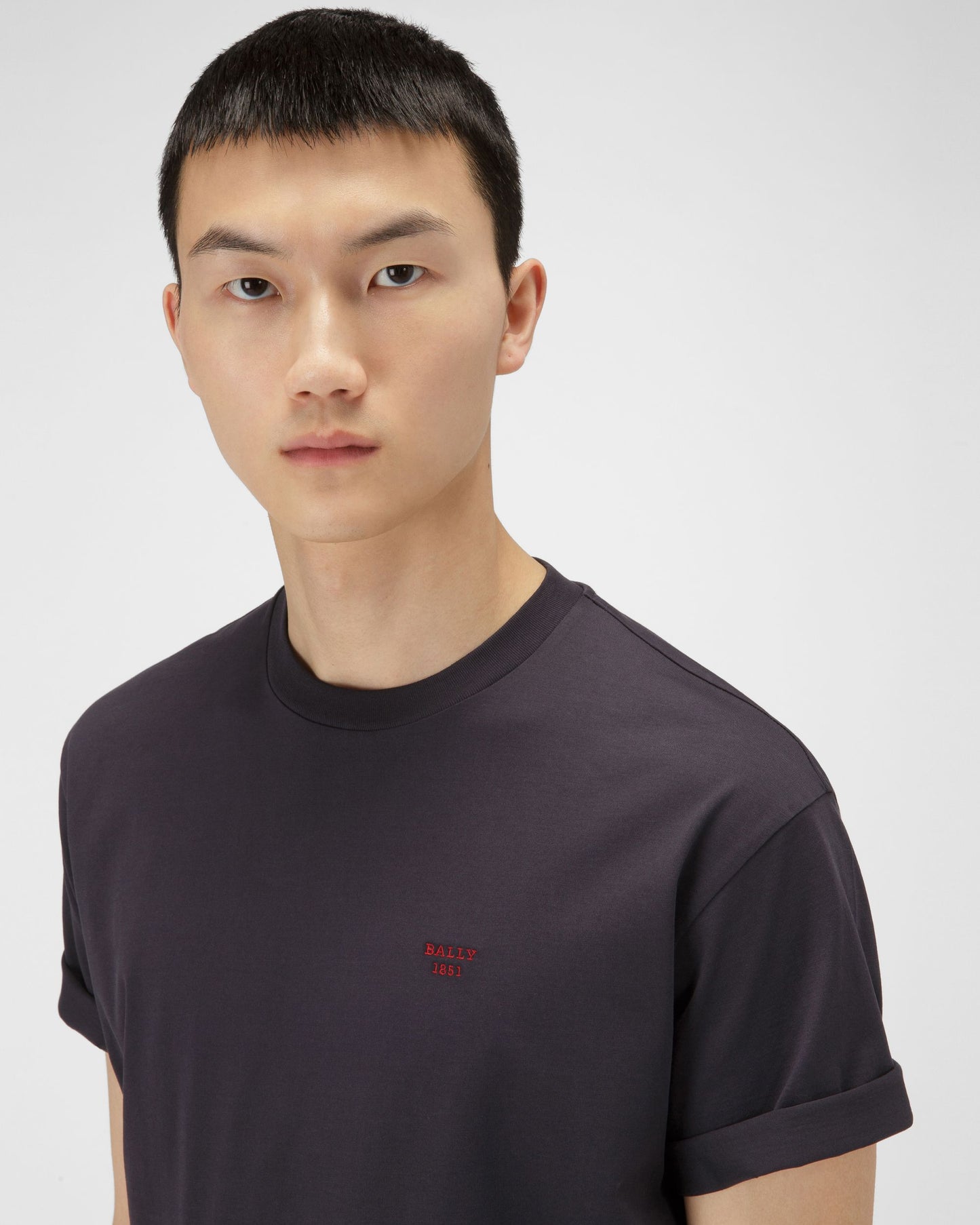 Organic Cotton T-Shirt In Navy