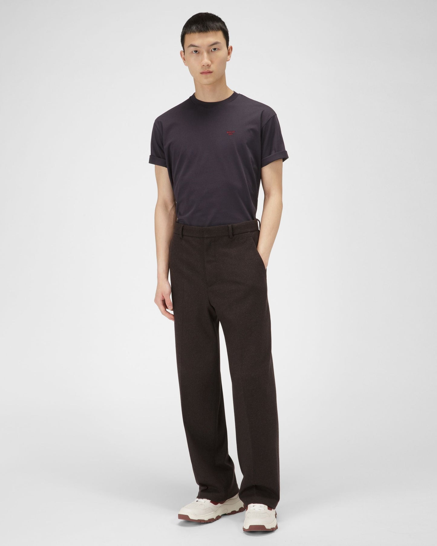 Organic Cotton T-Shirt In Navy