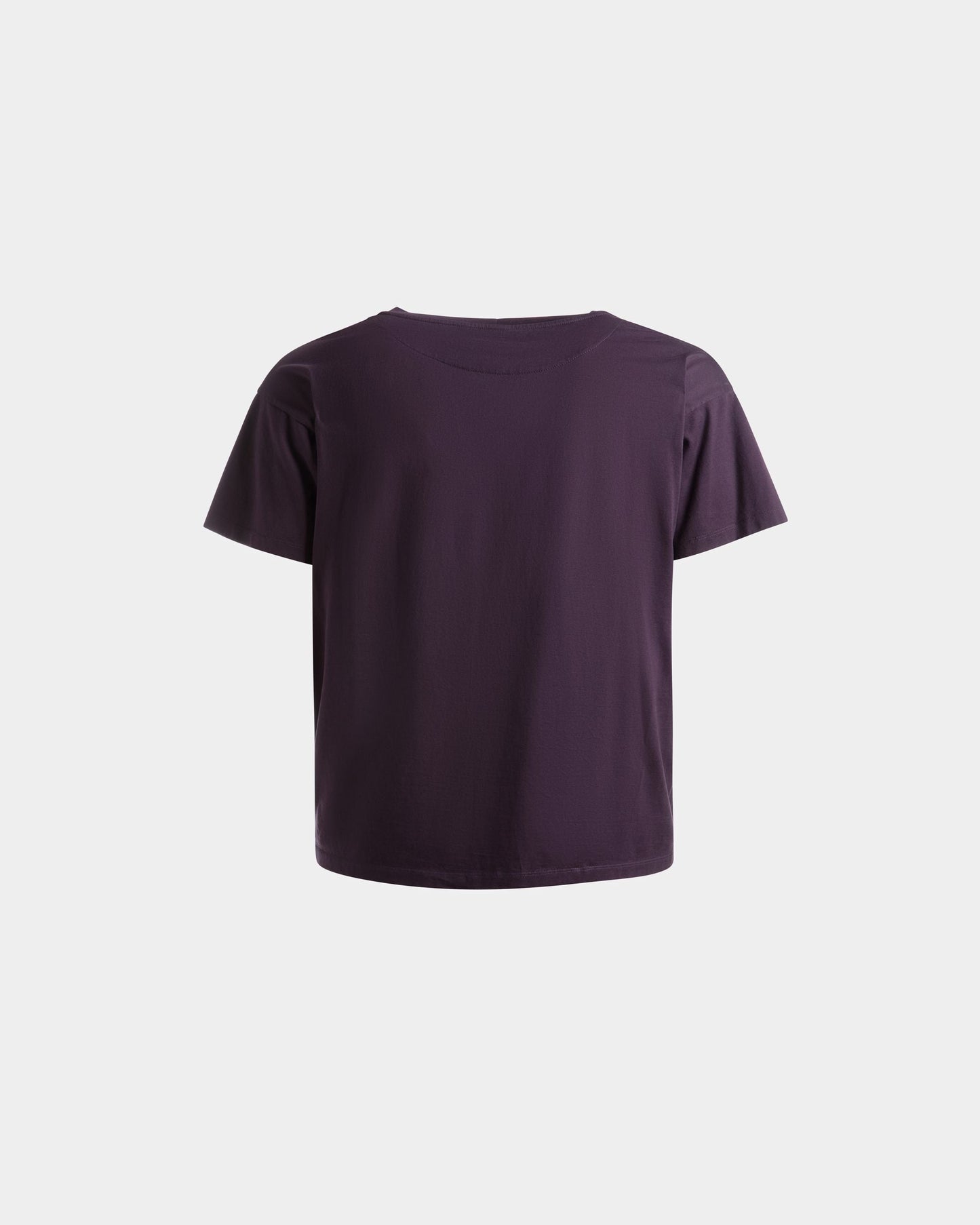 Foiled T-Shirt | Men's T-Shirt | Orchid Cotton | Bally | Still Life Back
