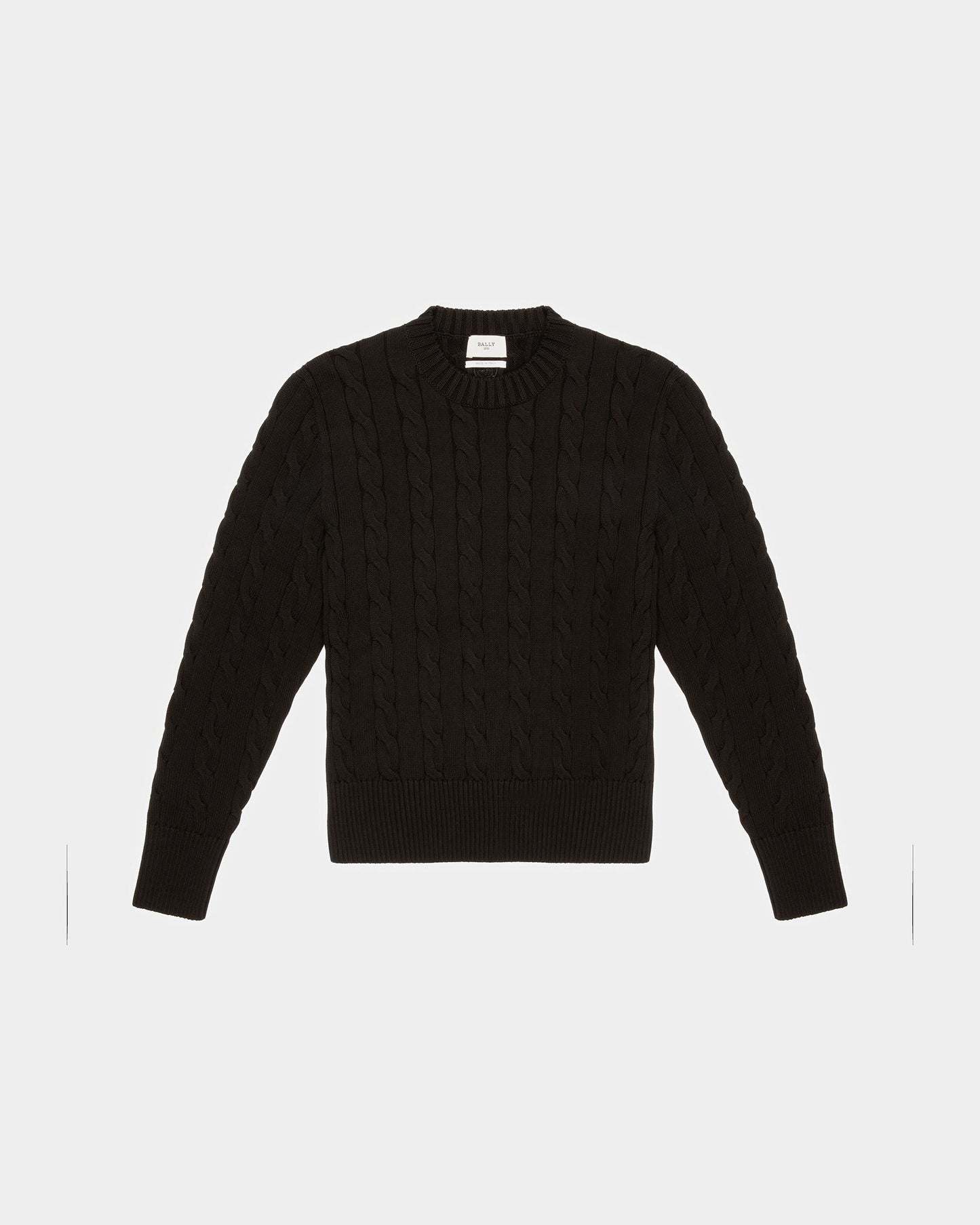 Cable Knit Crew Neck