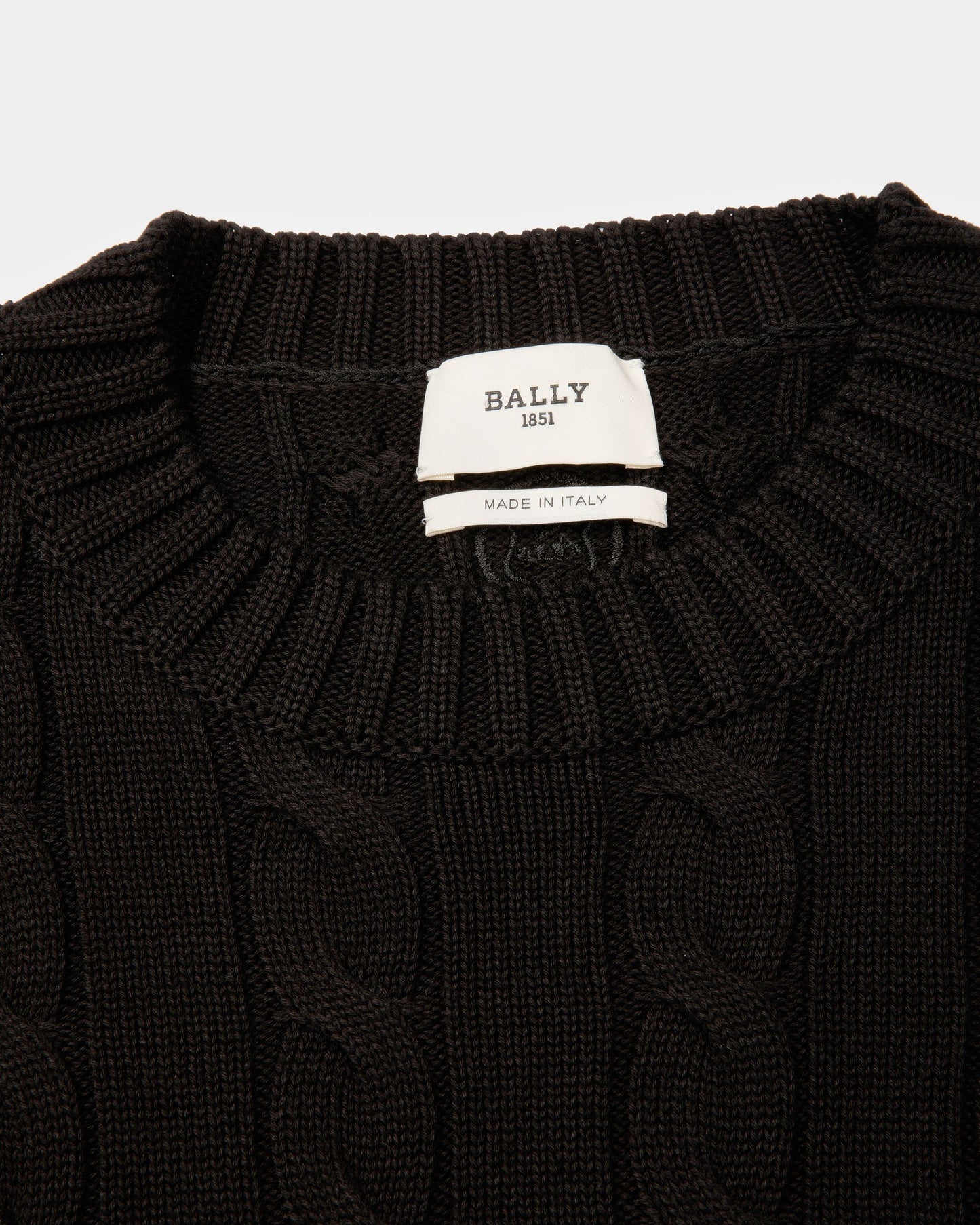 Cable Knit Crew Neck