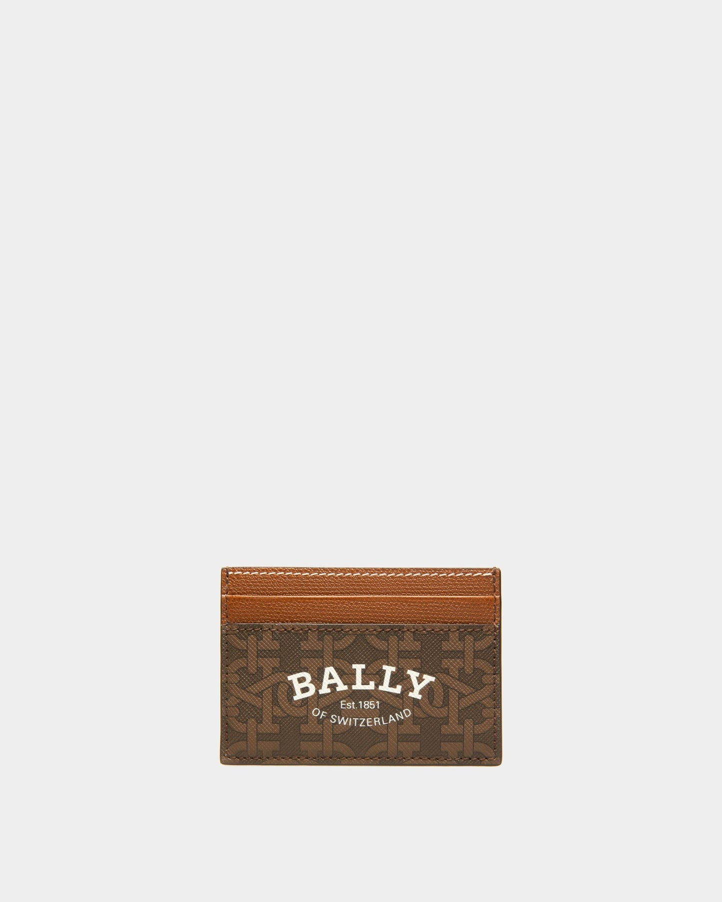 Bhar Tpu Card Holder In Brown