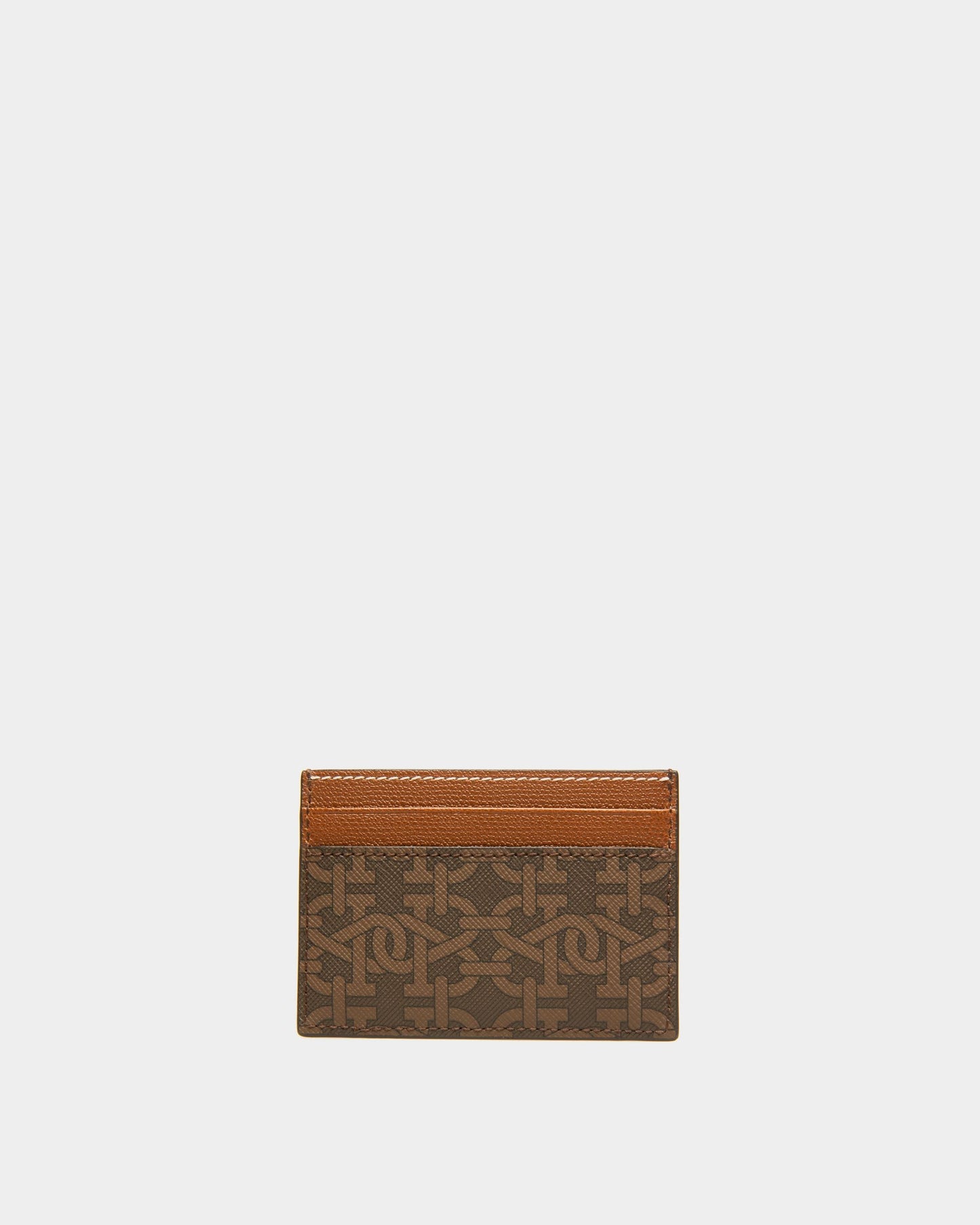 Bhar Tpu Card Holder In Brown