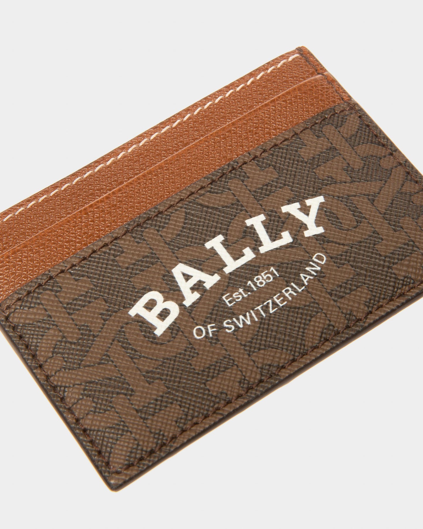 Bhar Tpu Card Holder In Brown