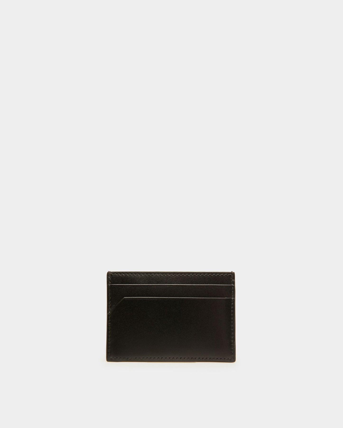 Schar Leather Card Holder In Black