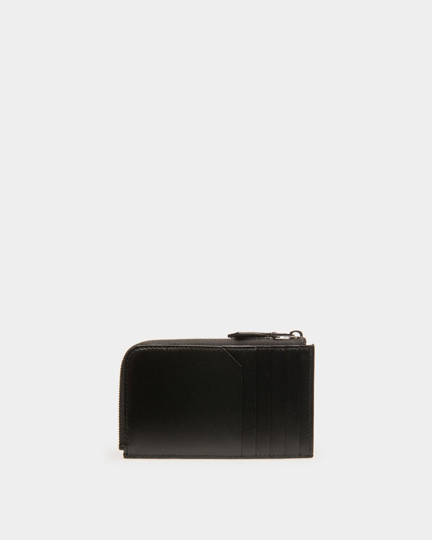 Scord Leather Card Holder In Black