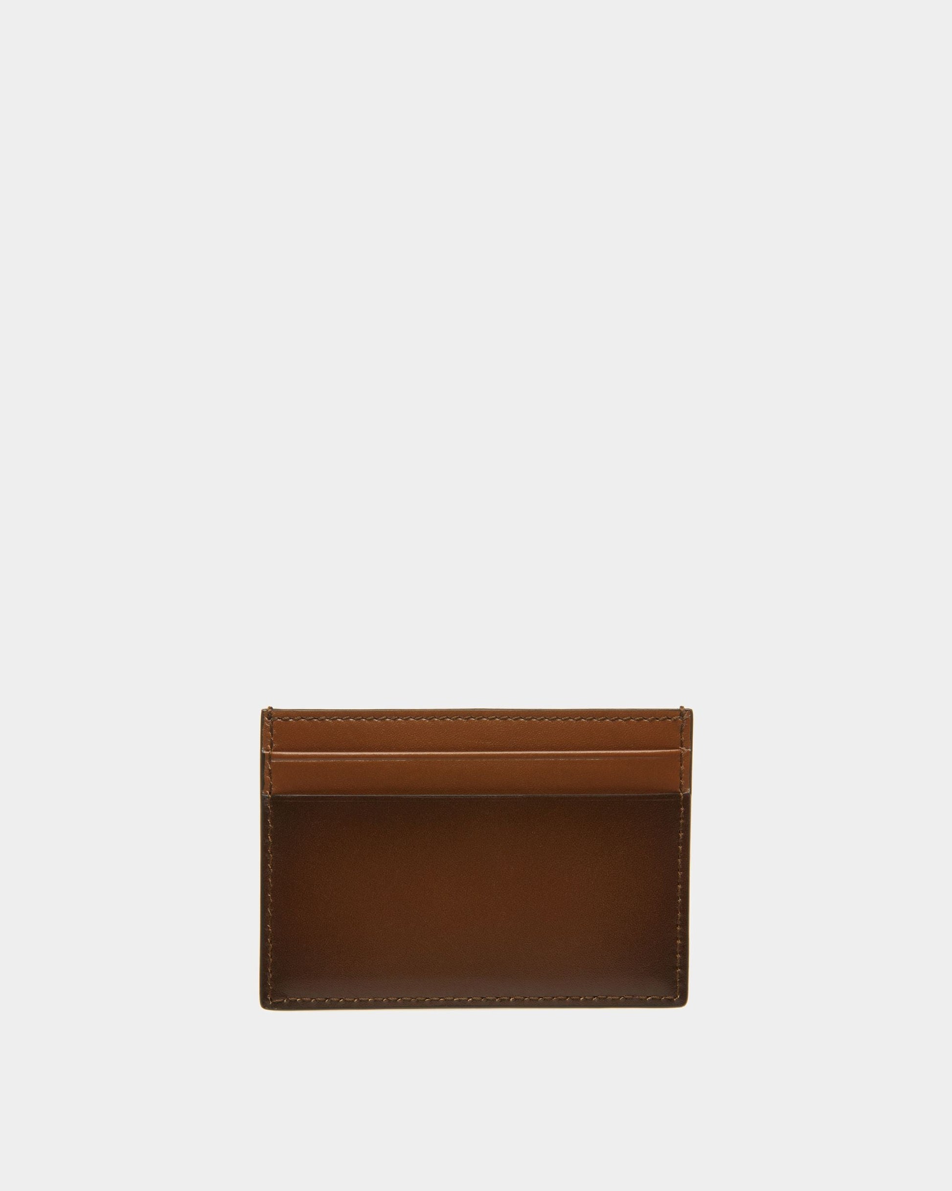 Speciale Card Holder | Men's Card Holder | Brown Leather | Bally | Still Life Back