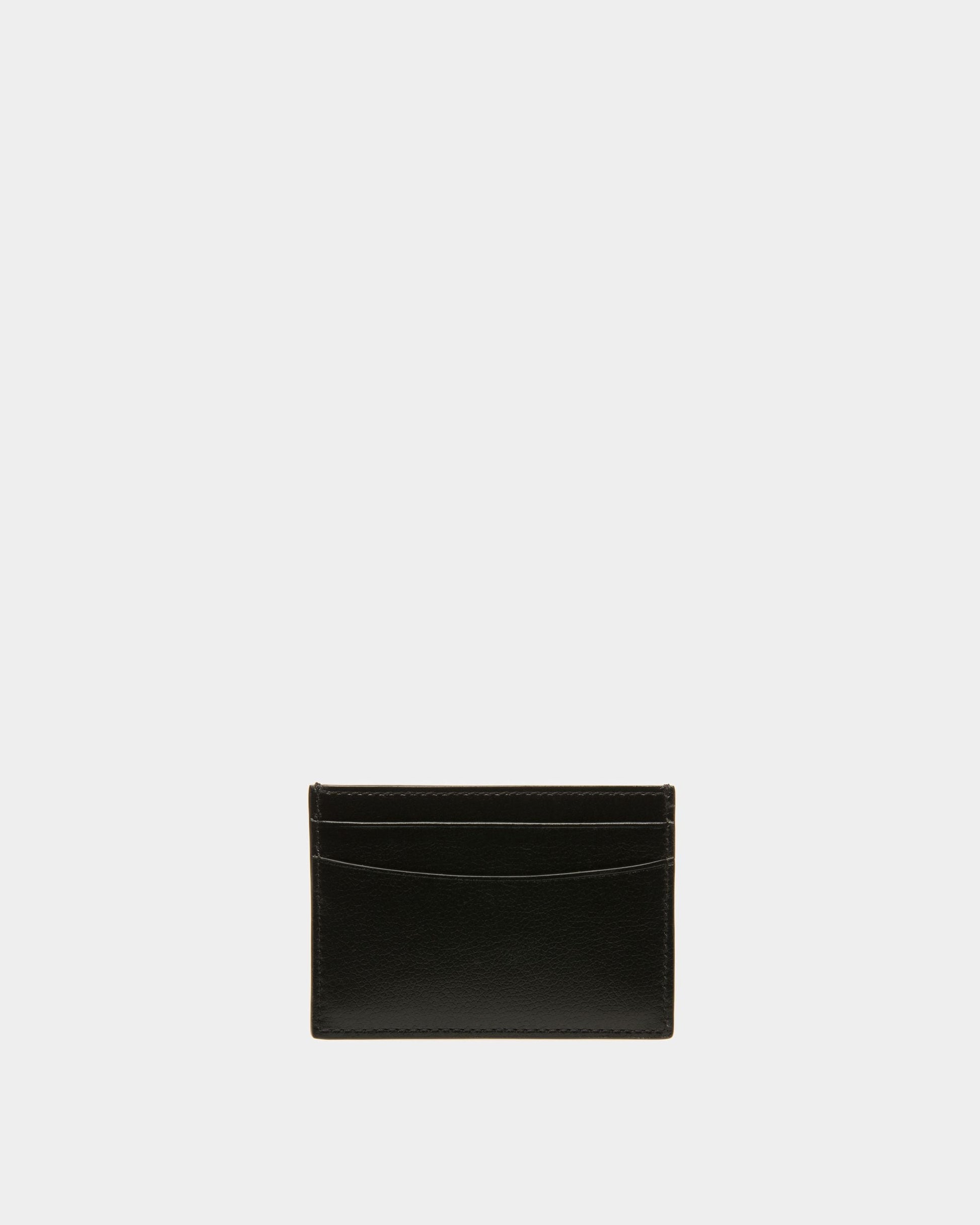 Banque Business Card Holder | Men's Business Card Holder | Black Leather | Bally | Still Life Back