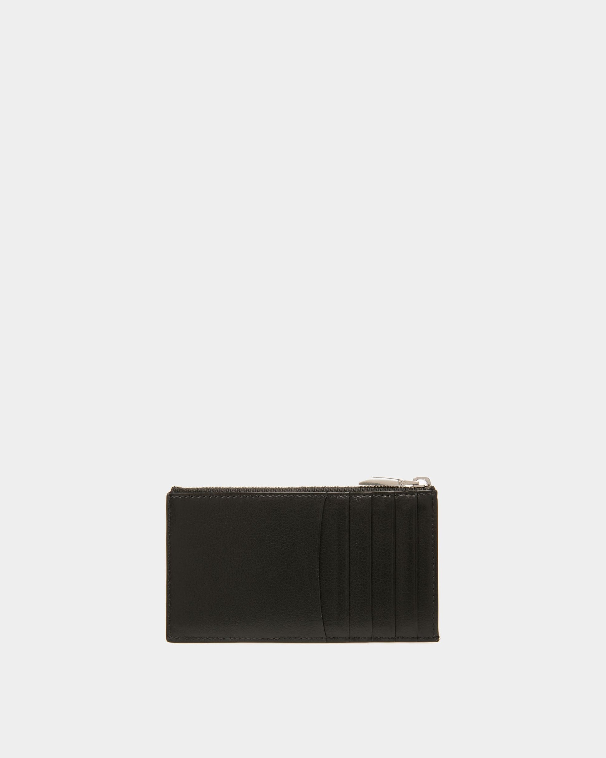 Banque Business Card Holder | Men's Business Card Holder | Black Leather | Bally | Still Life Back