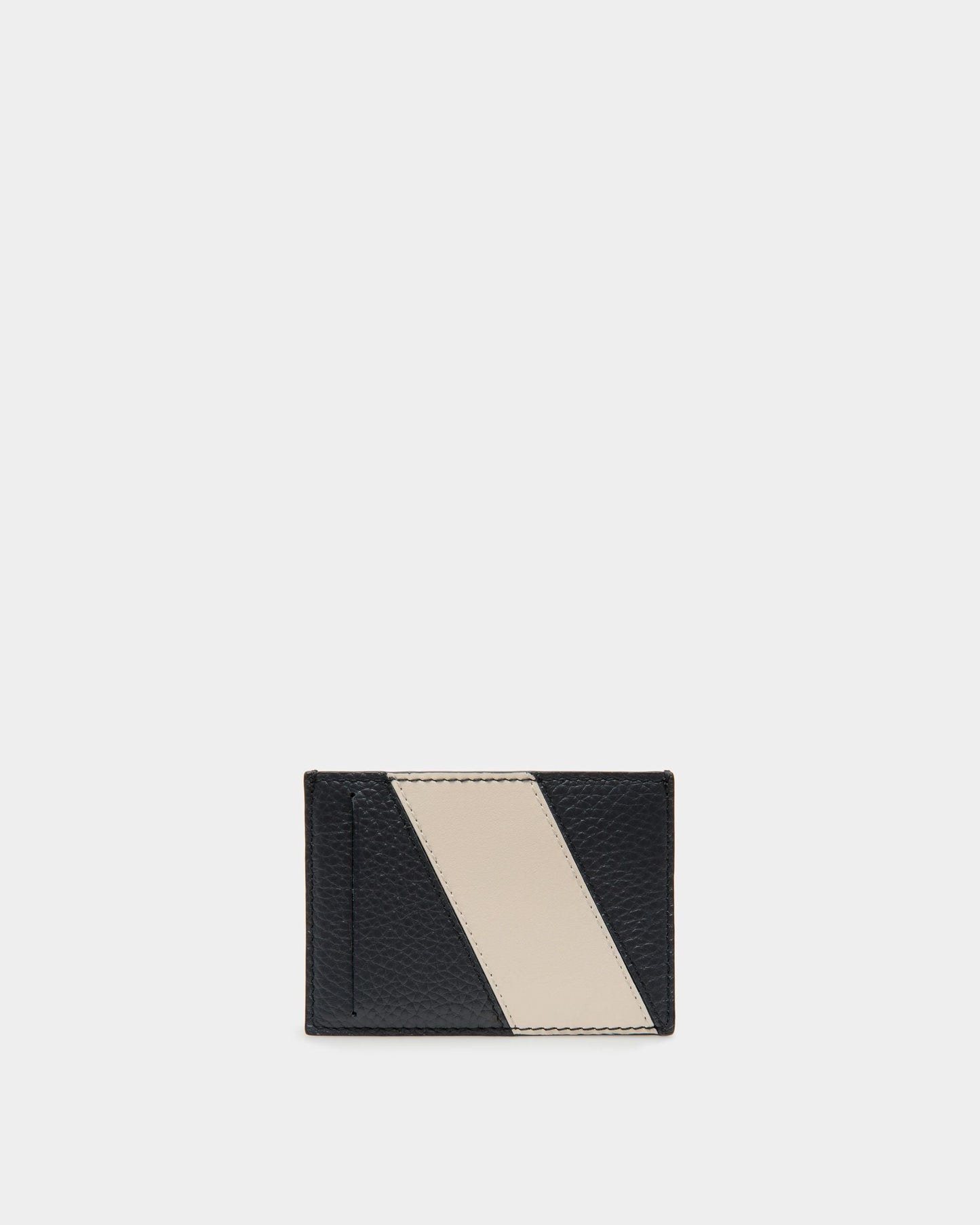 Lago Business Card Holder | Men's Business Card Holder | Midnight Leather | Bally | Still Life Back