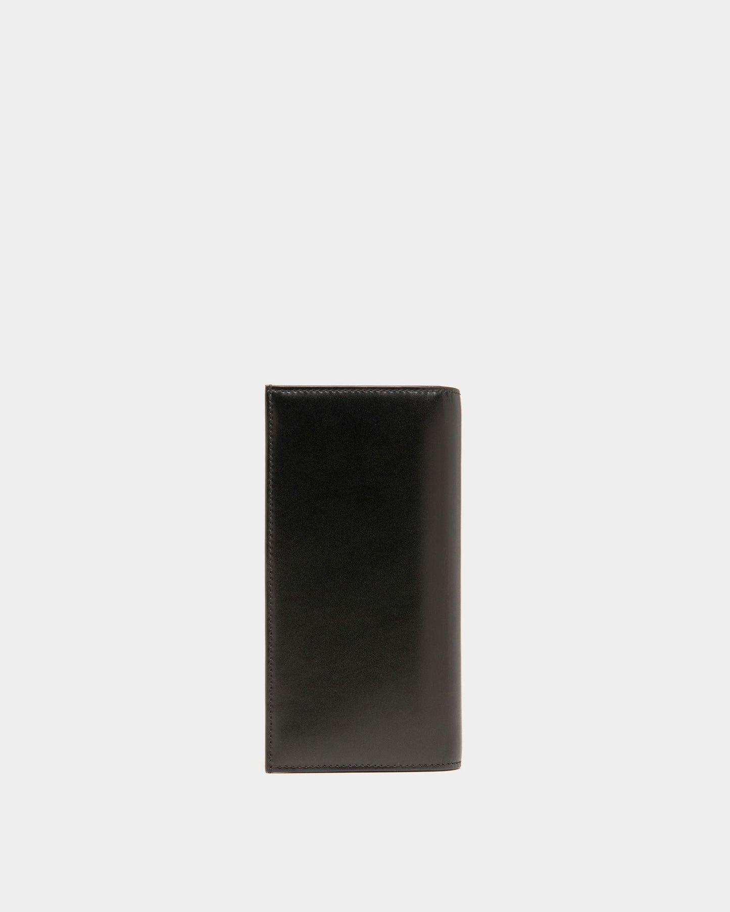 Scaliro Leather Continental Wallet In Black