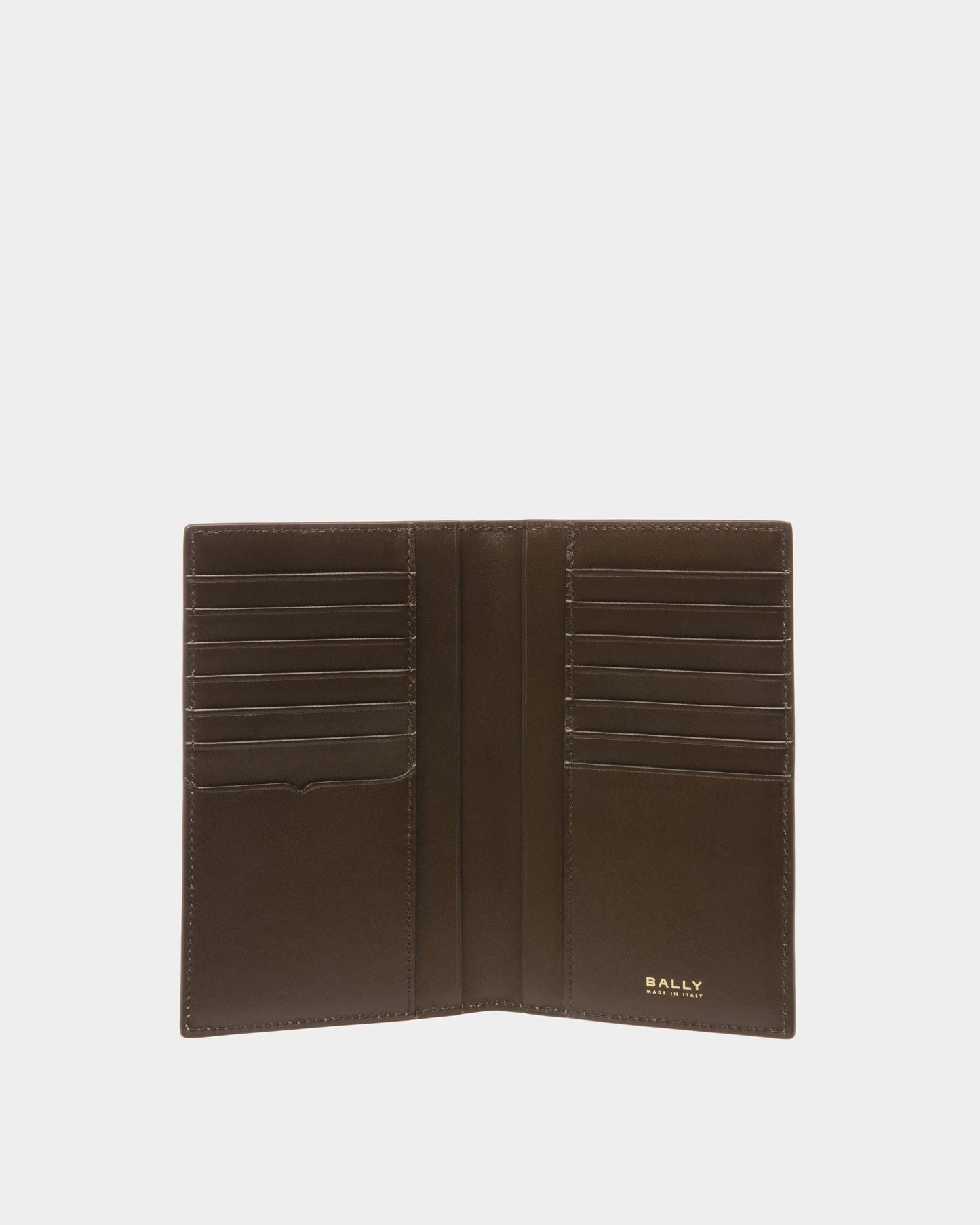 Speciale Continental Wallet | Men's Wallet | Brown Leather | Bally | Still Life Open / Inside