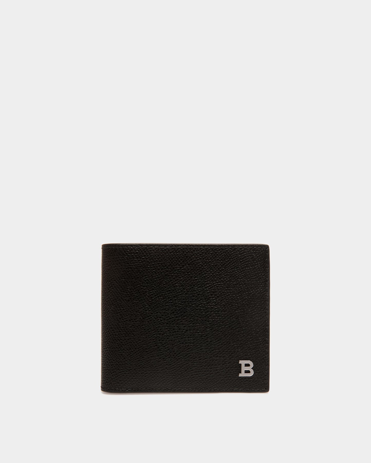 Wallet in Black Embossed Leather
