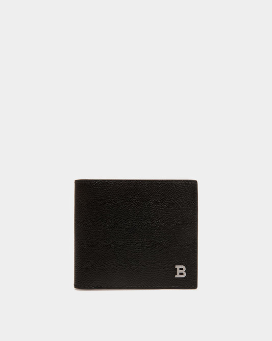 Wallet in Black Embossed Leather